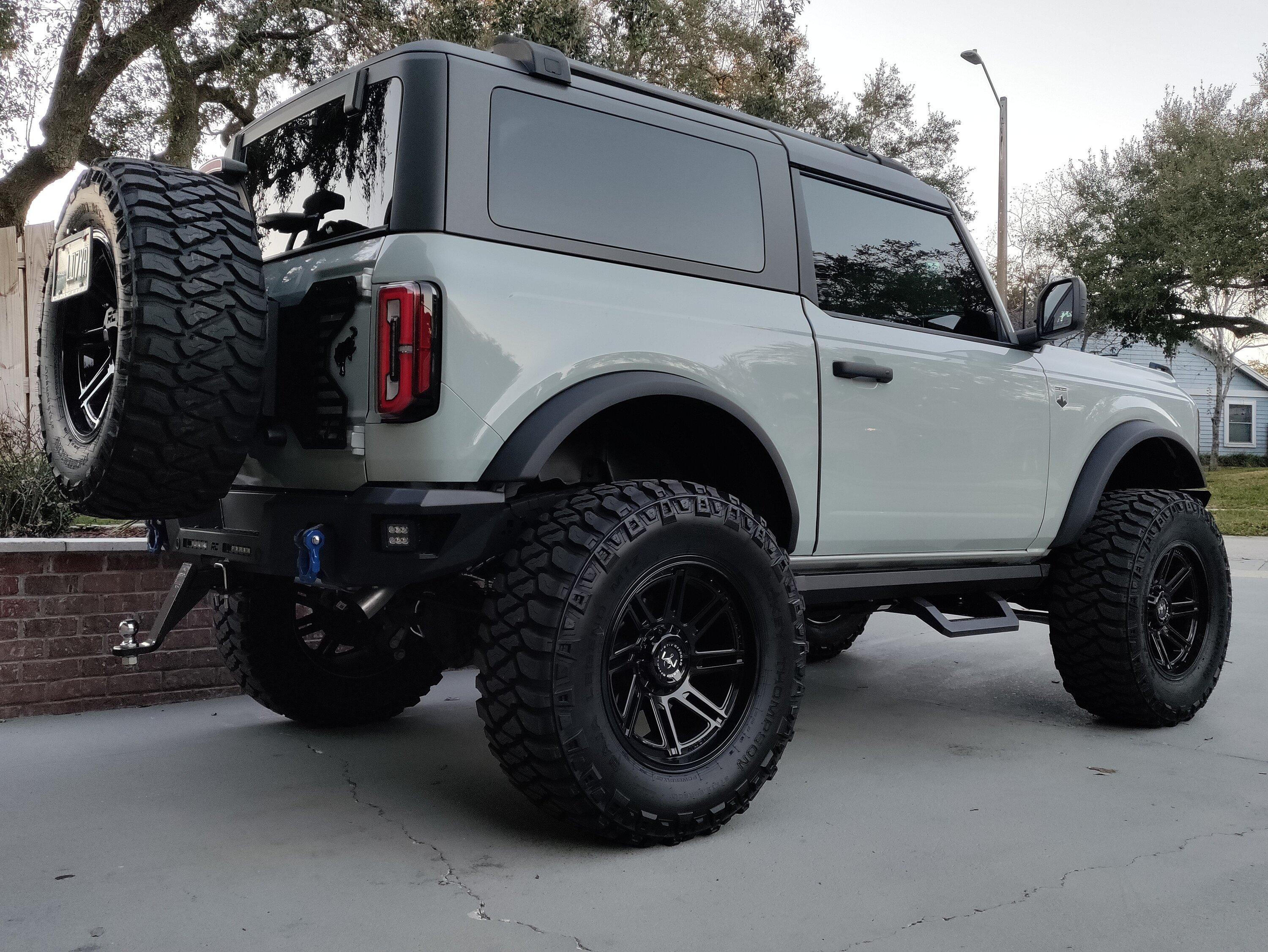 Ford Bronco Show us your installed wheel / tire upgrades here! (Pics) IMG_20230111_174707