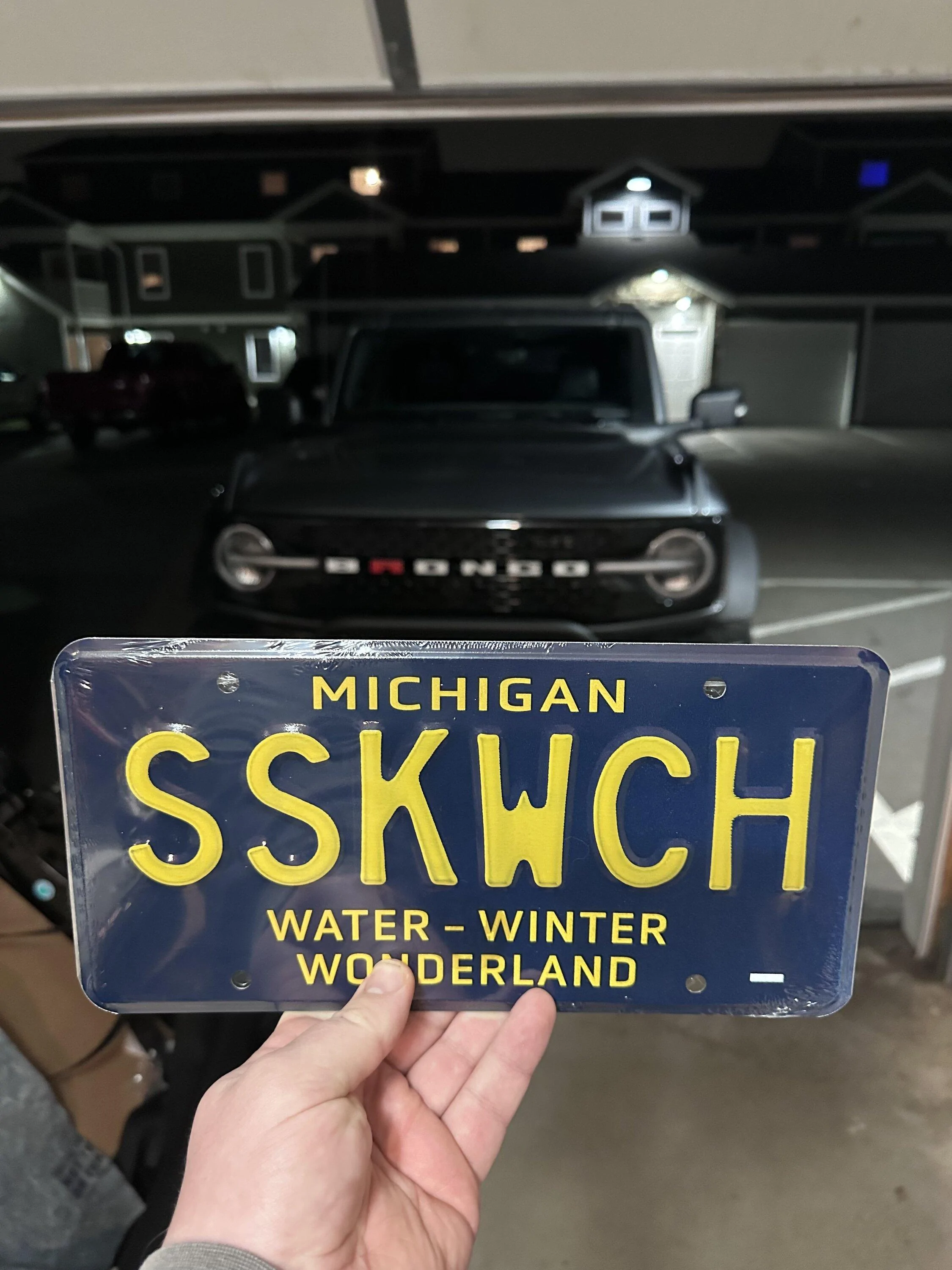 Ford Bronco Custom vanity license plate for Bronco? 5A7A9A7C-F430-4A5B-B464-0F39C55276FF