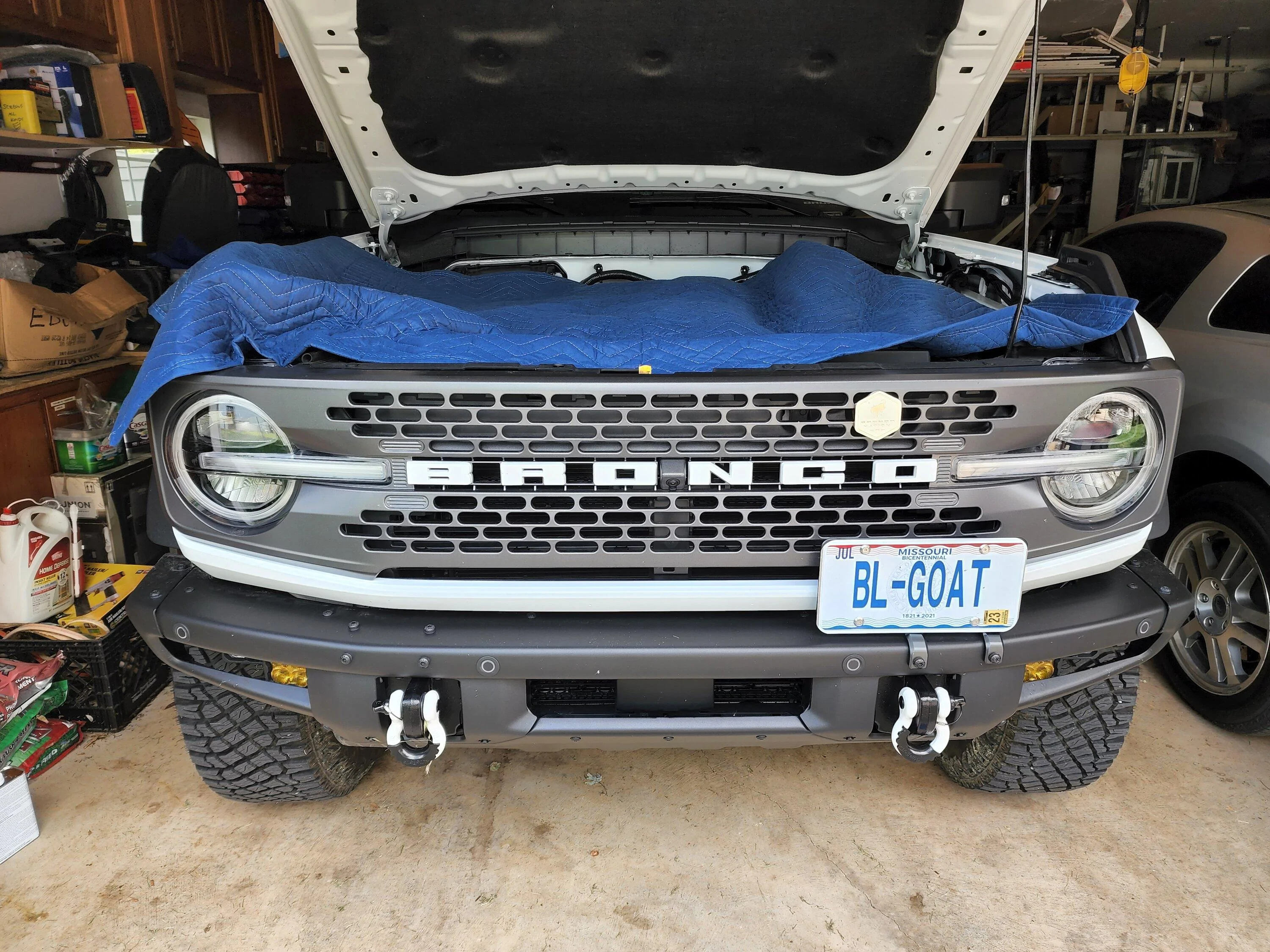Ford Bronco Custom vanity license plate for Bronco? 20220611_123159