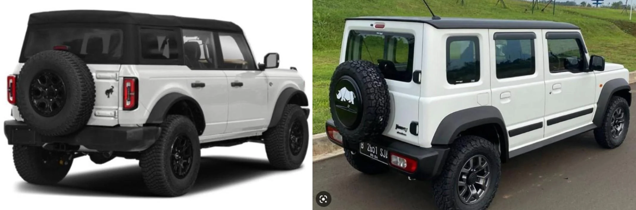 Ford Bronco Jimny vs Bronco AwLB6cG