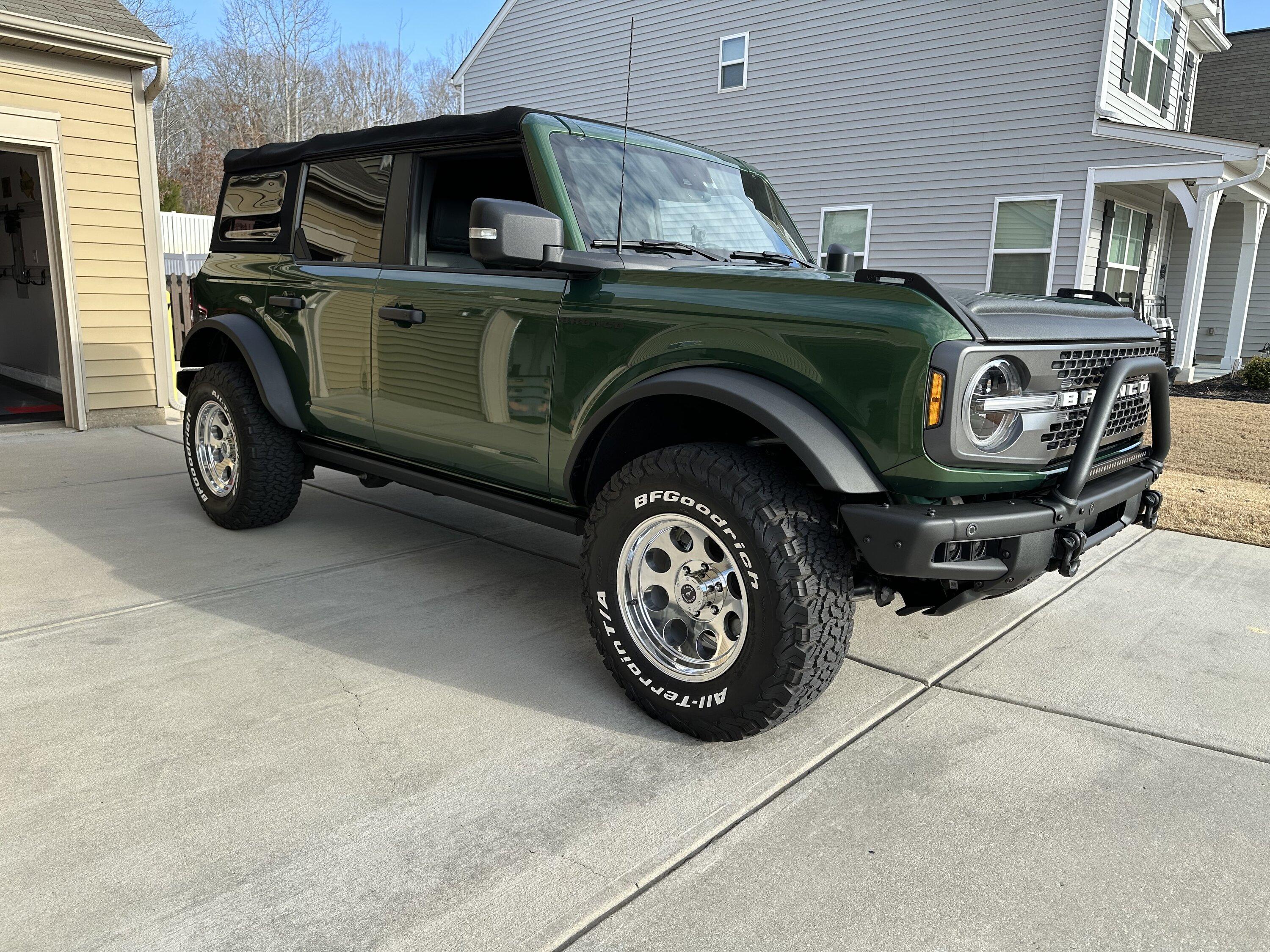 Ford Bronco Crash bar delete covers now available from ELev8 Off Road 265CC881-10A3-4C7E-A74A-9DD88A43ECB4