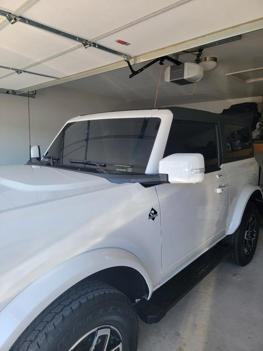Ford Bronco Lets Talk Window Tint.  How dark did you go ? ? ? ? IMG_20230108_133731