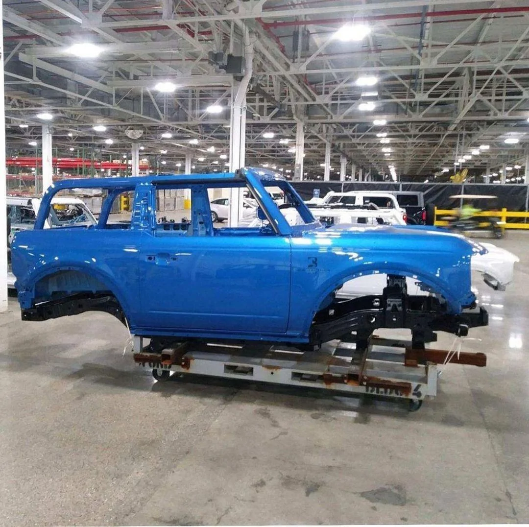 Ford Bronco Just got my window sticker, what does this mean? chassis