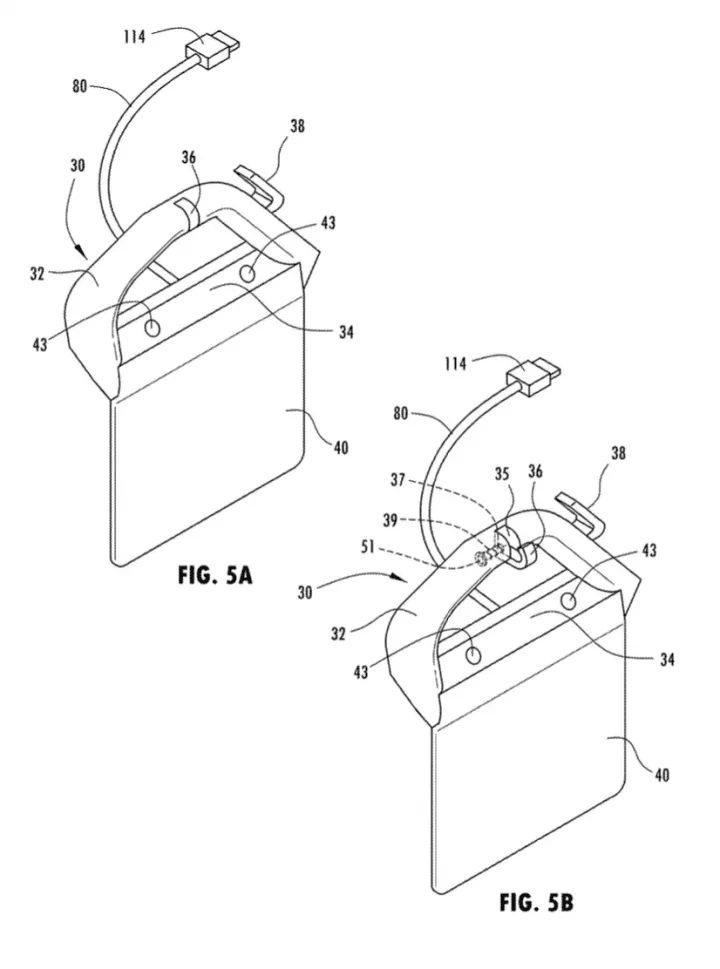 Ford Bronco Handle with inductive charger patent 1673617756876