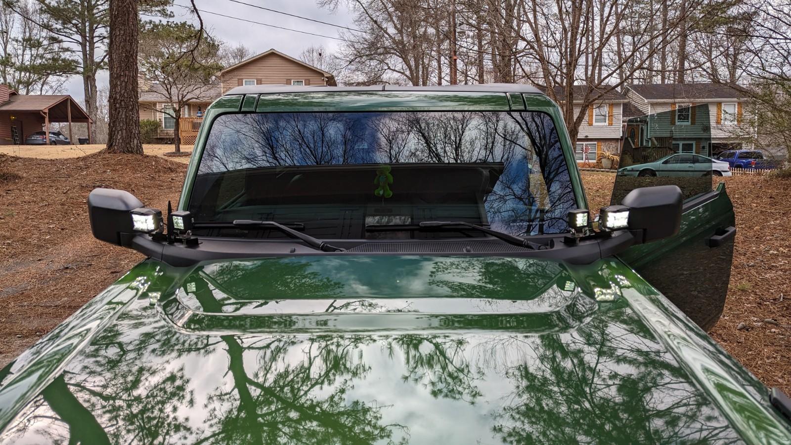 Ford Bronco Fogs and spots put in today 84514A56-745F-471A-B635-DBA04549956C