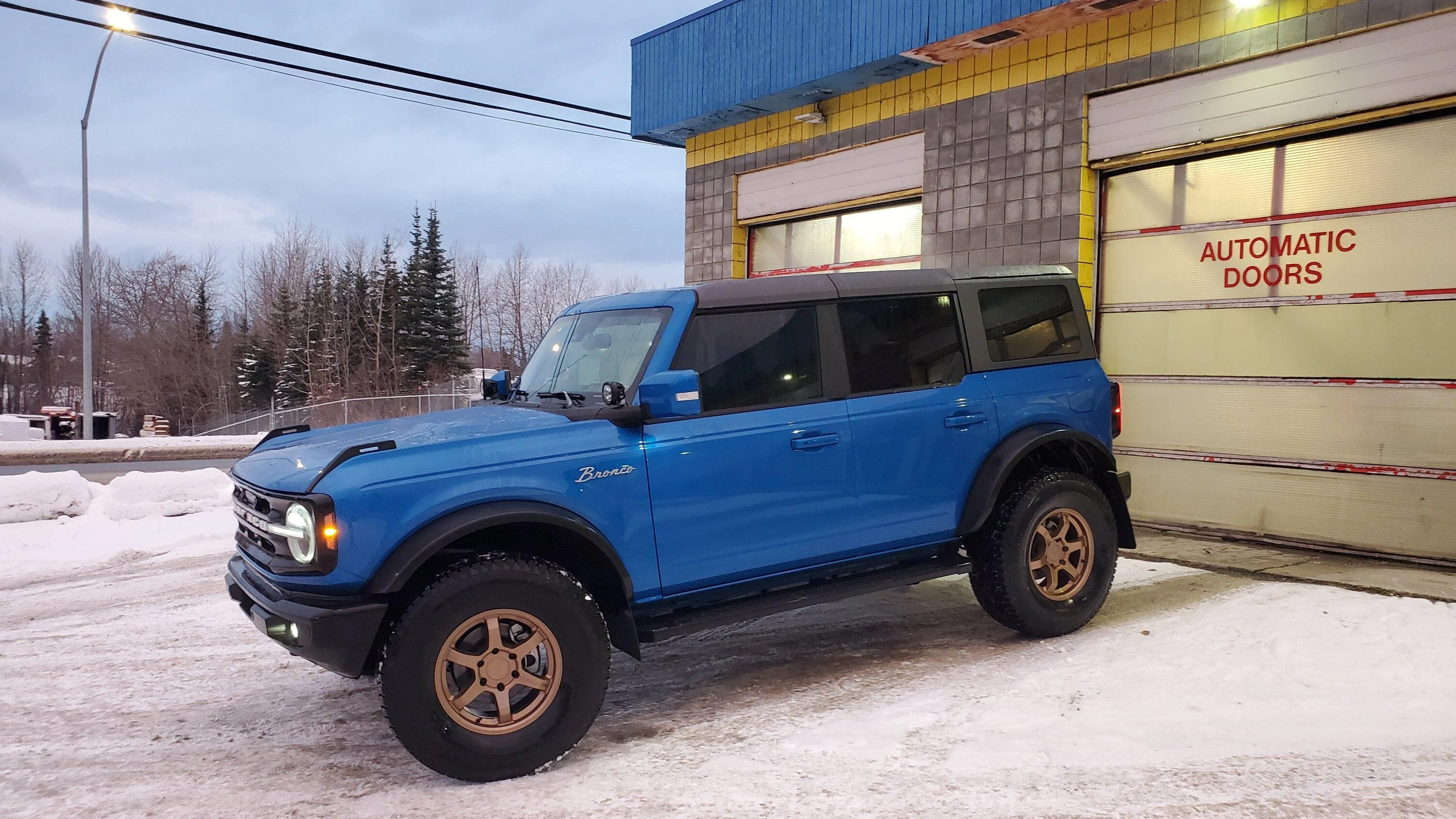 Ford Bronco Lets Talk Window Tint.  How dark did you go ? ? ? ? 20221111_163130
