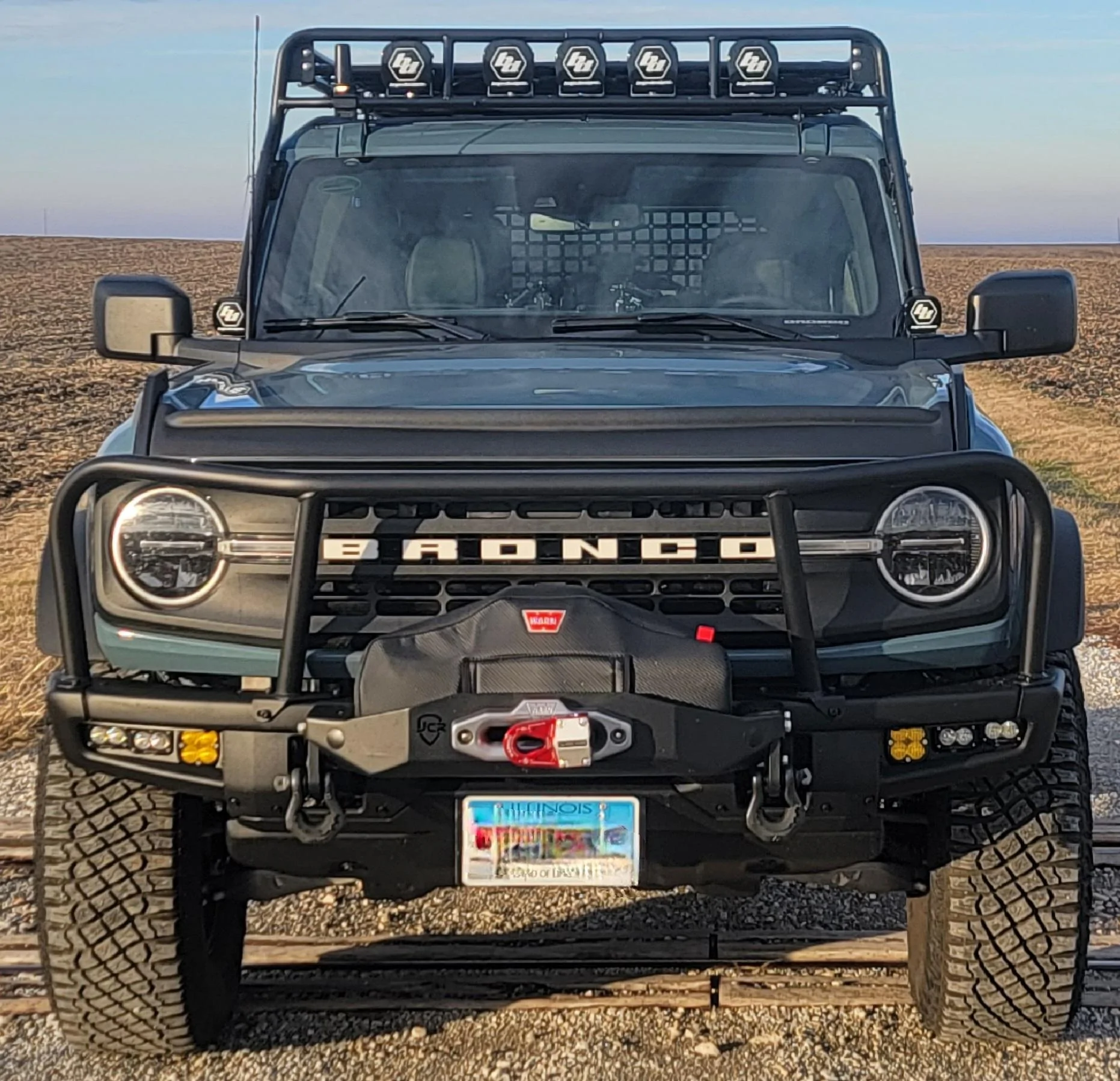 Ford Bronco Hood deflectors - worth it? 20230106_154312