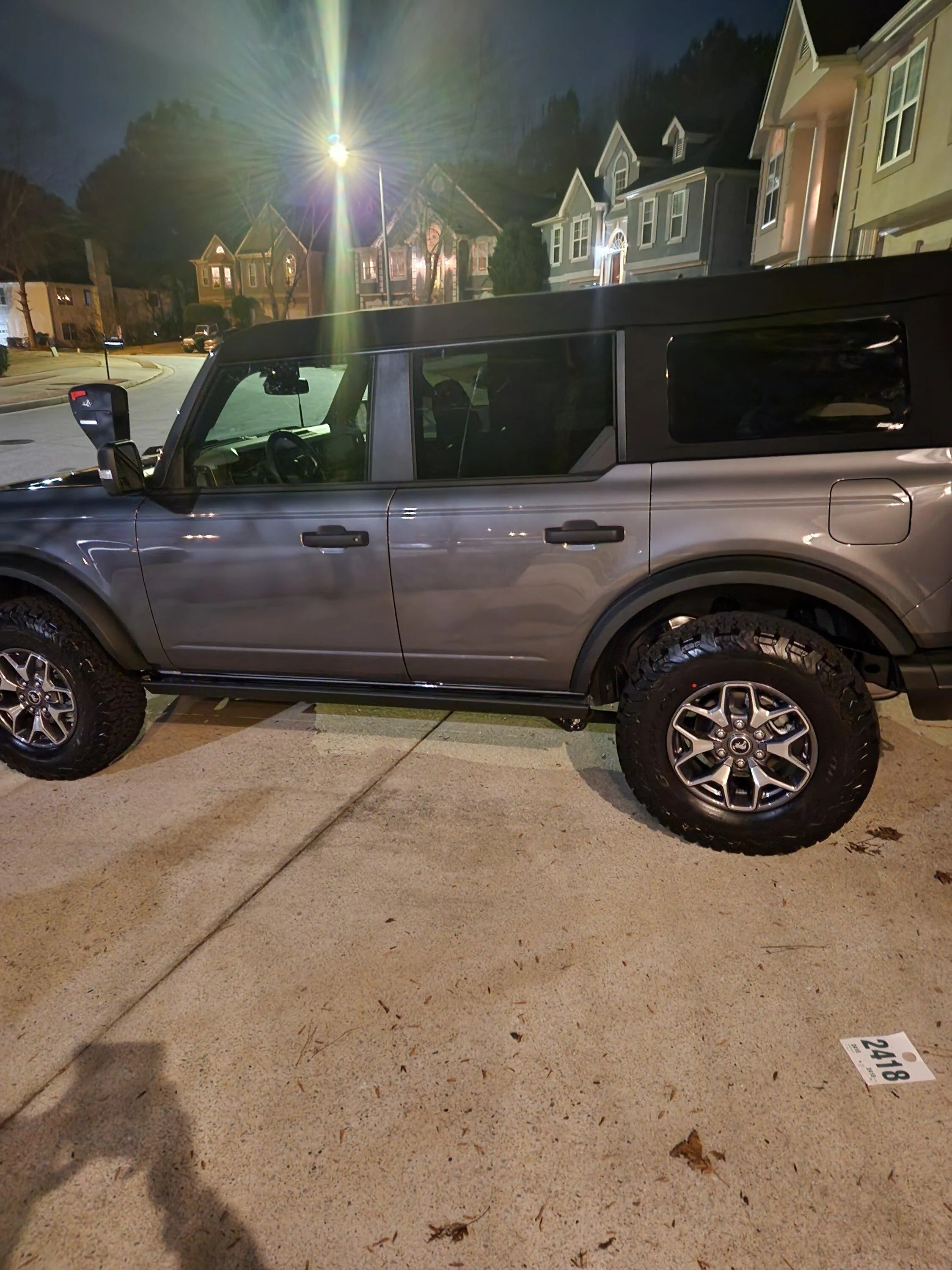 Ford Bronco No more 2023MY scheduling for hardtops, Sasquatch and LUX (reported by dealership) 20230106_193504