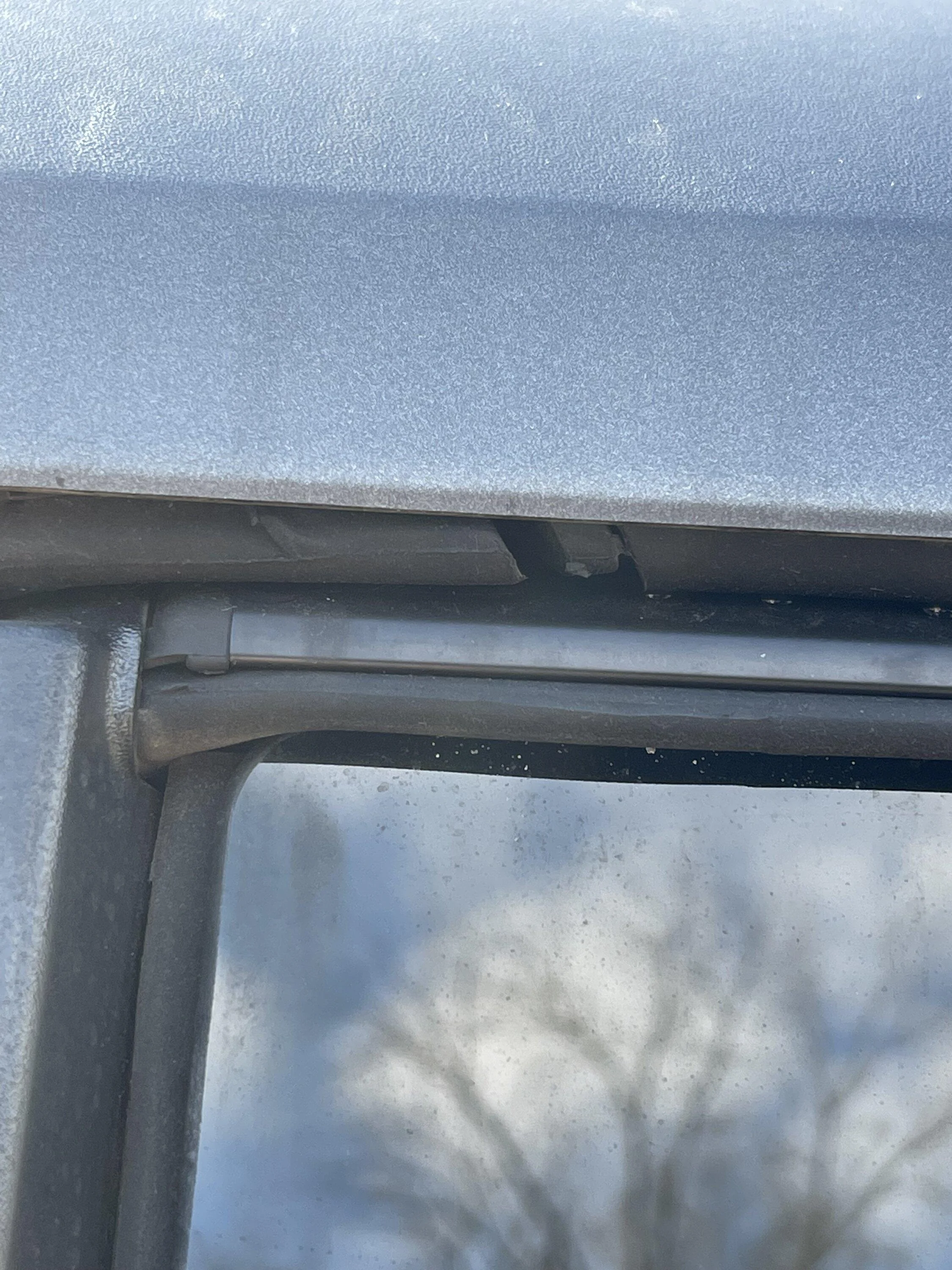 Ford Bronco found leak inside roof IMG_0901