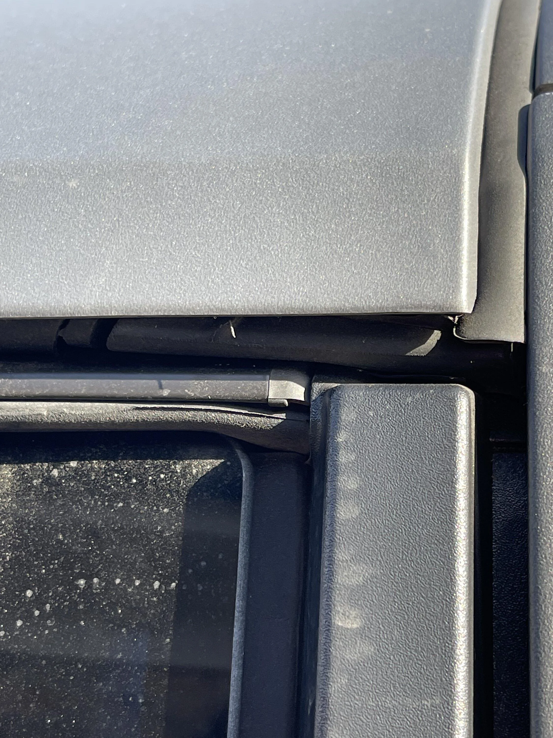 Ford Bronco found leak inside roof IMG_0903