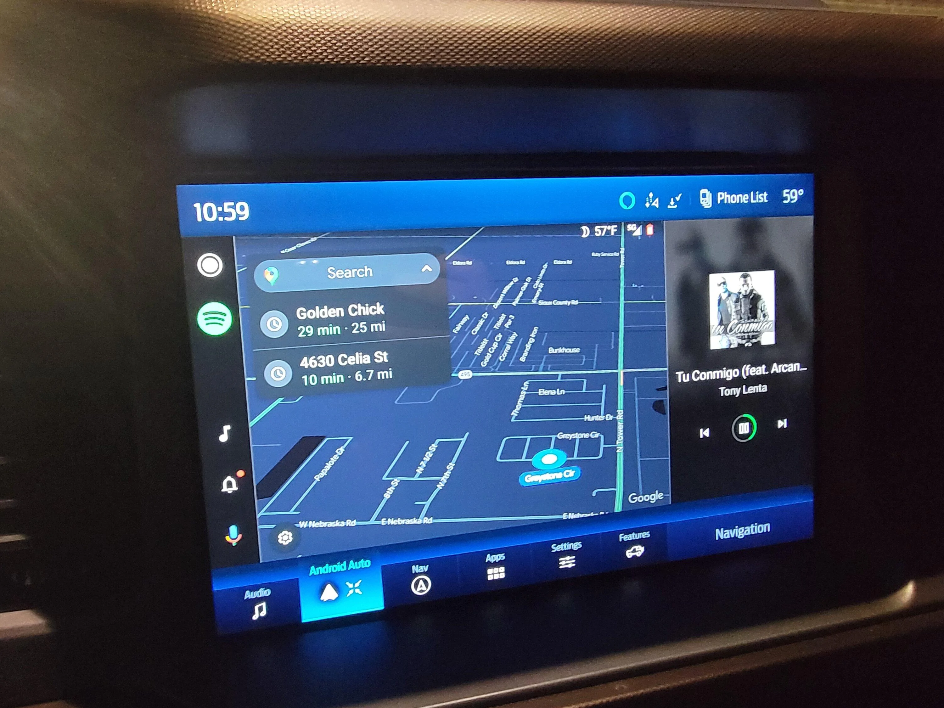 Ford Bronco Apple CarPlay in Full Screen 20230114_225948