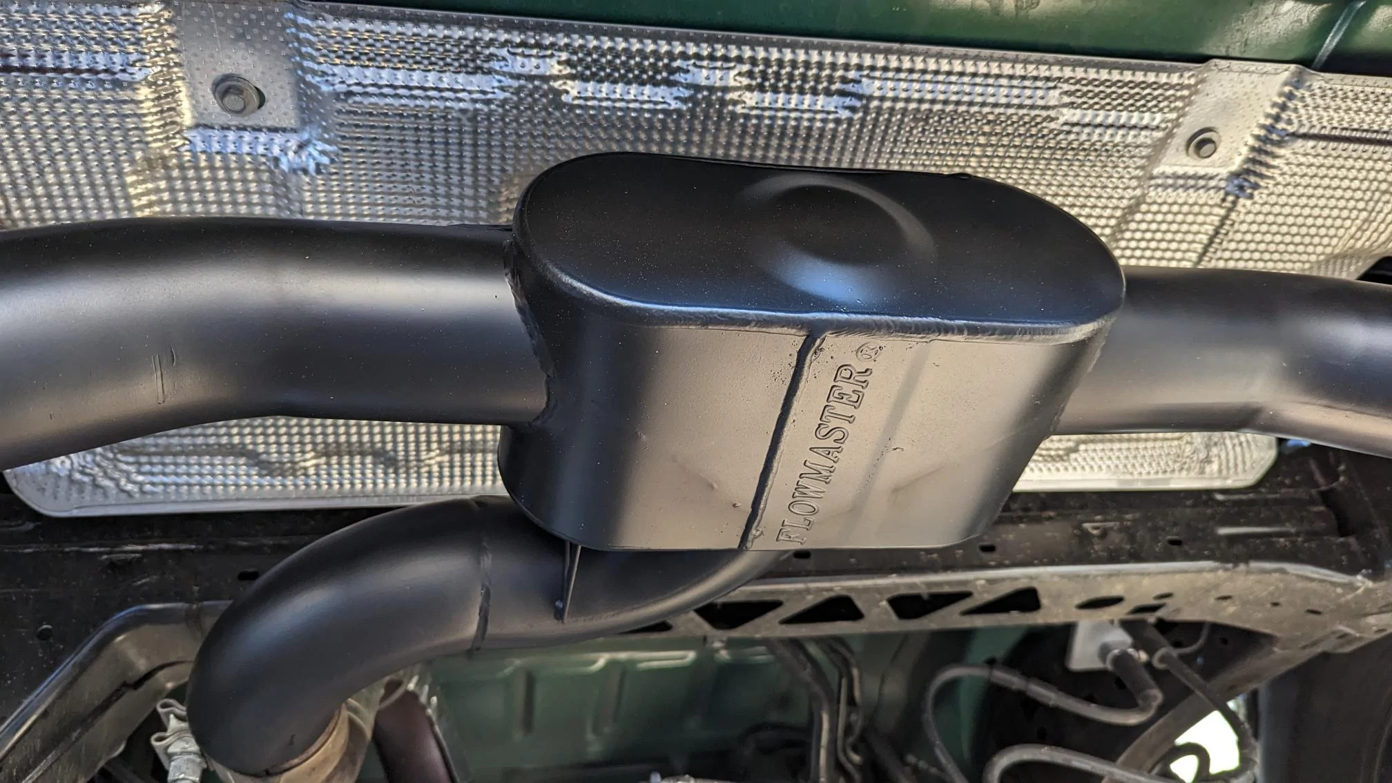 Ford Bronco Flowmaster outlaw installed -video 72241FE7-7CC8-4E8D-8A4F-FE4ACDEE609C