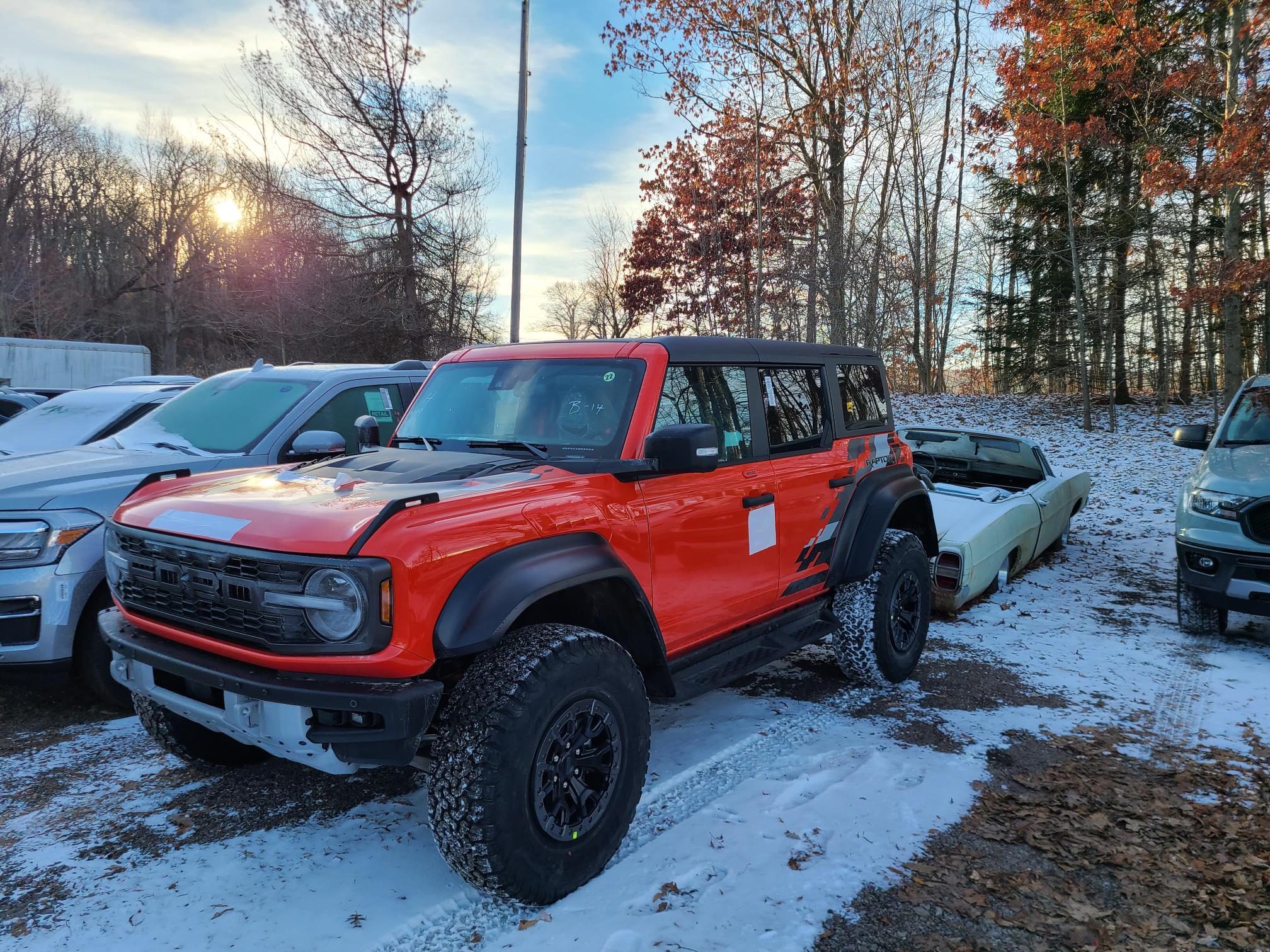 Ford Bronco 11/21/2022 Build Week w/Spreadsheet 20230116_084924