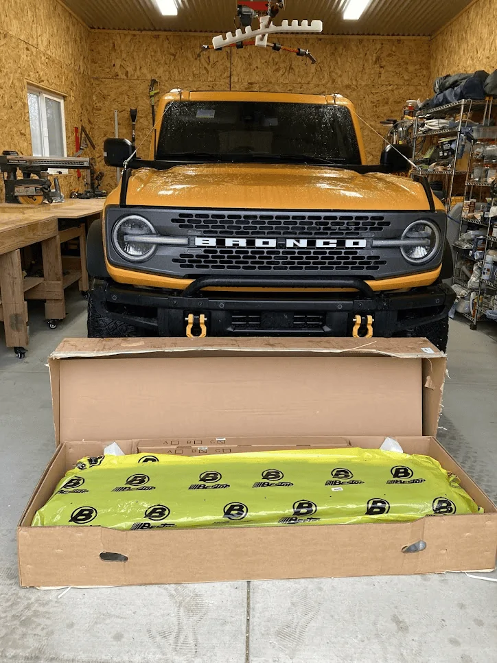 Ford Bronco Installed our Bestop Skyrider for Hardtop 1673896098299