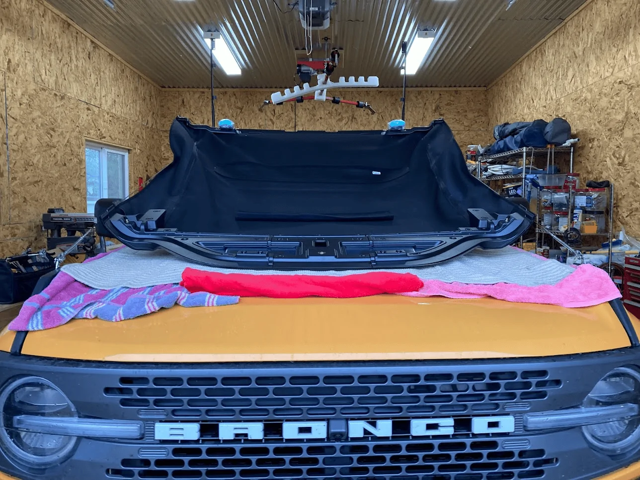 Ford Bronco Installed our Bestop Skyrider for Hardtop 1673896126798