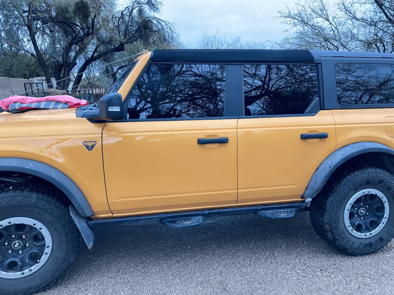 Ford Bronco Installed our Bestop Skyrider for Hardtop 1673896149623