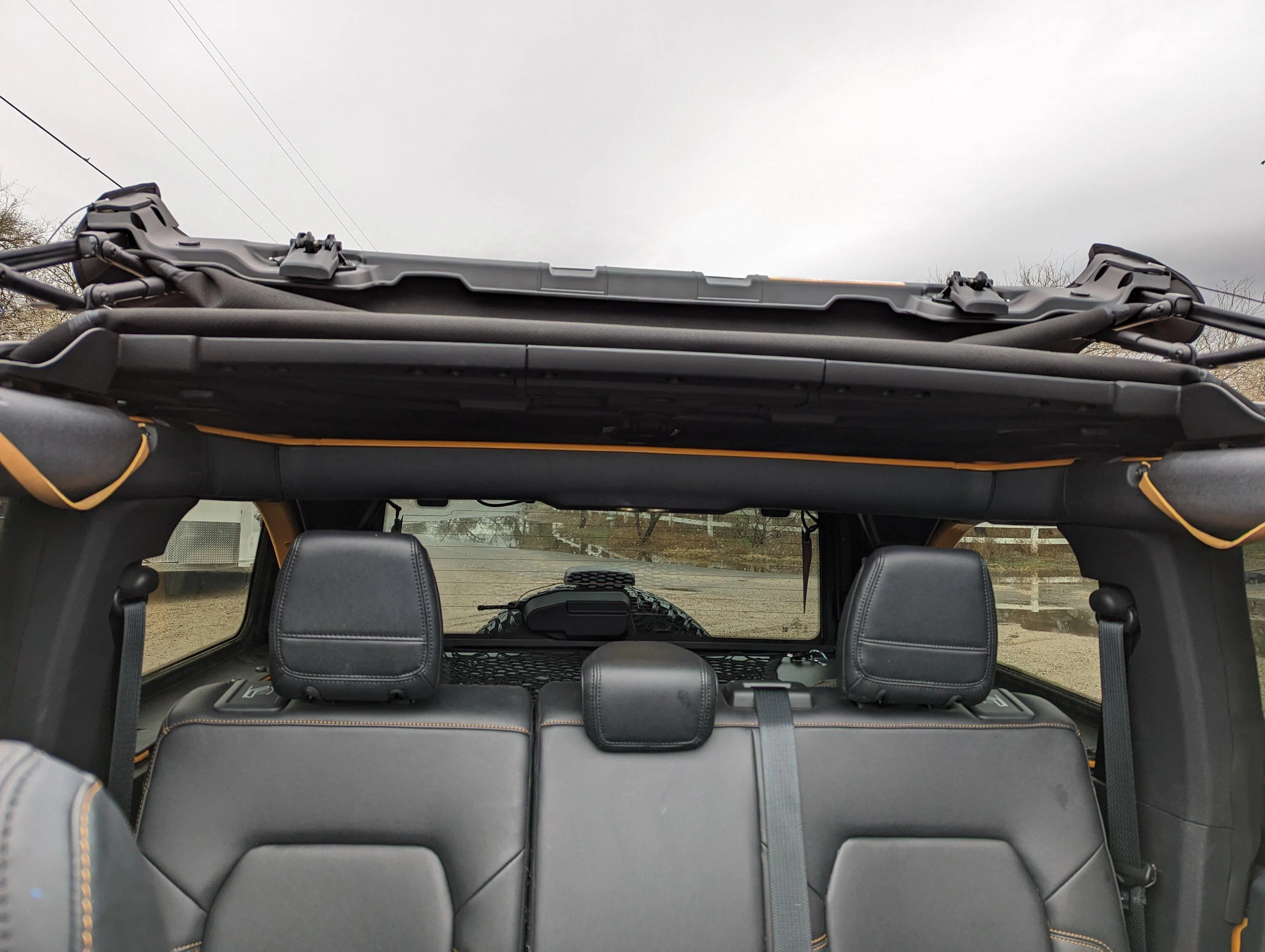 Ford Bronco Installed our Bestop Skyrider for Hardtop PXL_20230116_185241773