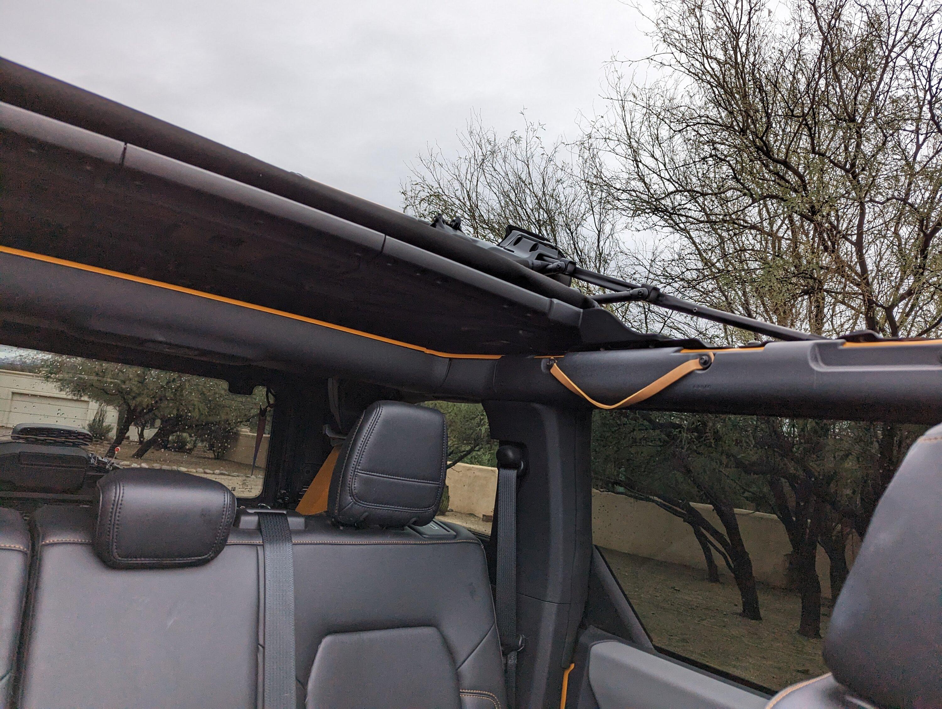 Ford Bronco Installed our Bestop Skyrider for Hardtop PXL_20230116_184904793
