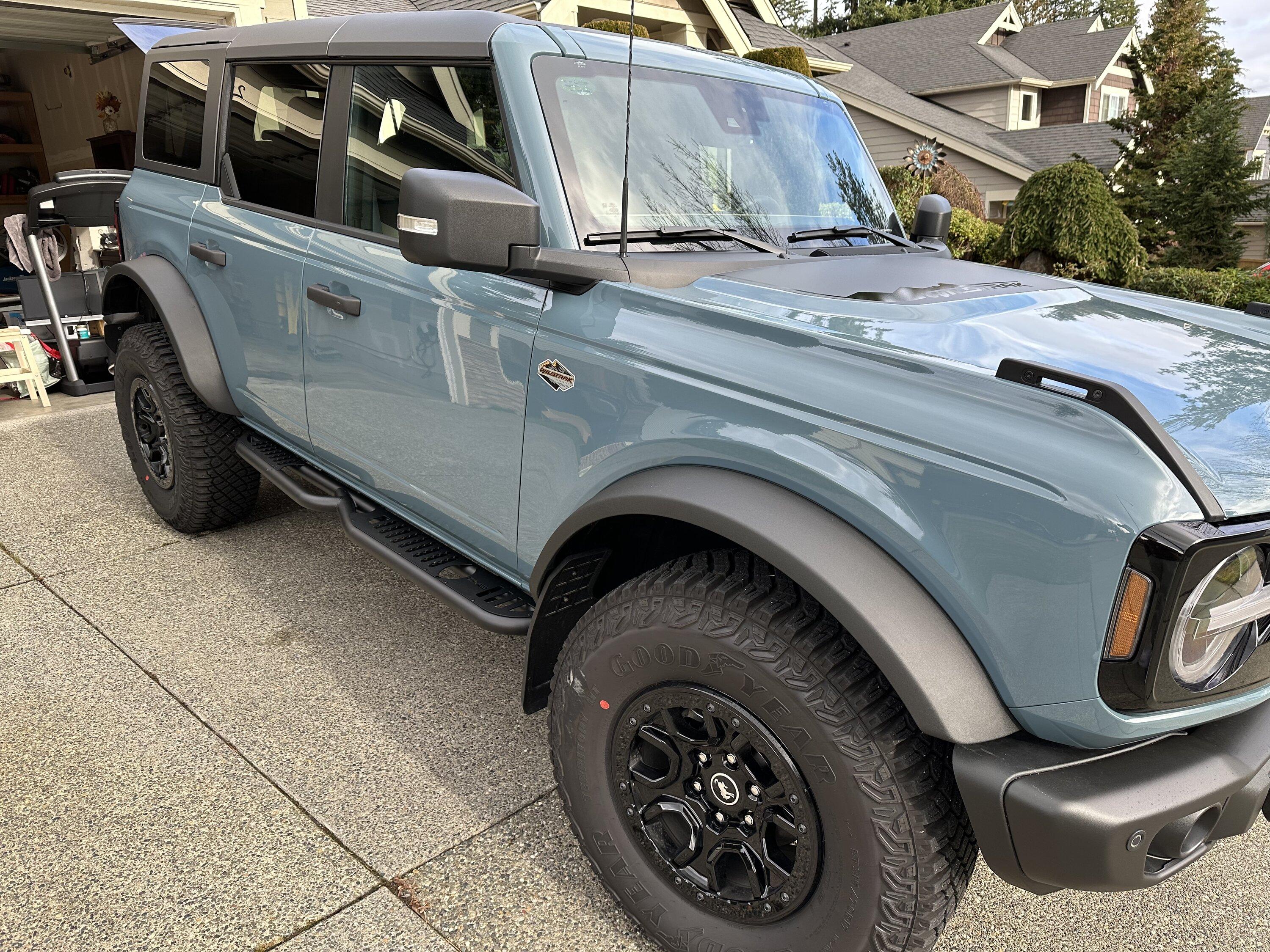 Ford Bronco Mudflap and side step combinations for 4-door? CD5AE30E-CF72-4A24-B4C0-497712559DB4