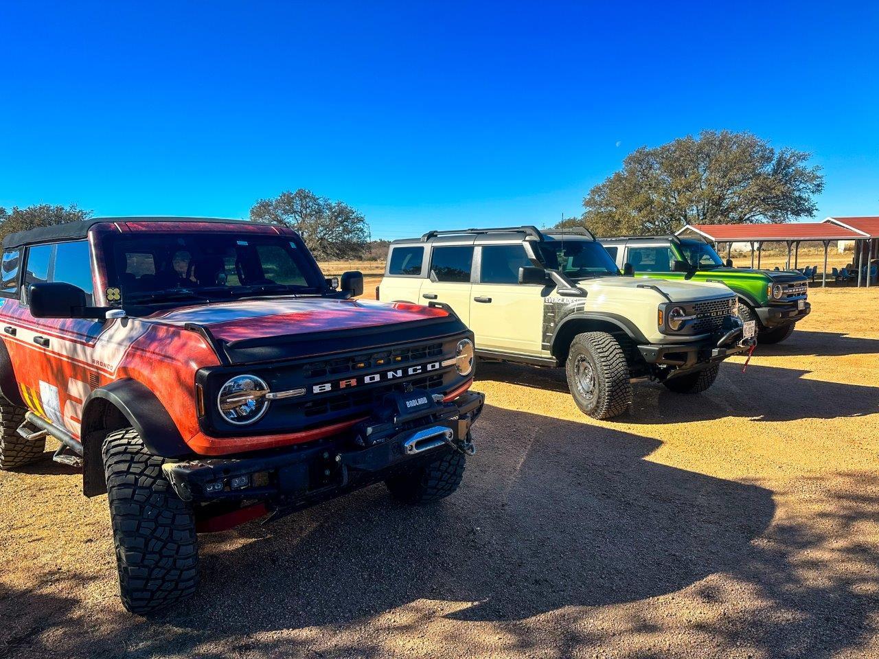 Ford Bronco Wheeling for a Cause in West Texas attended by Ford Broncos Photo Jan 13 2023, 10 49 30 AM