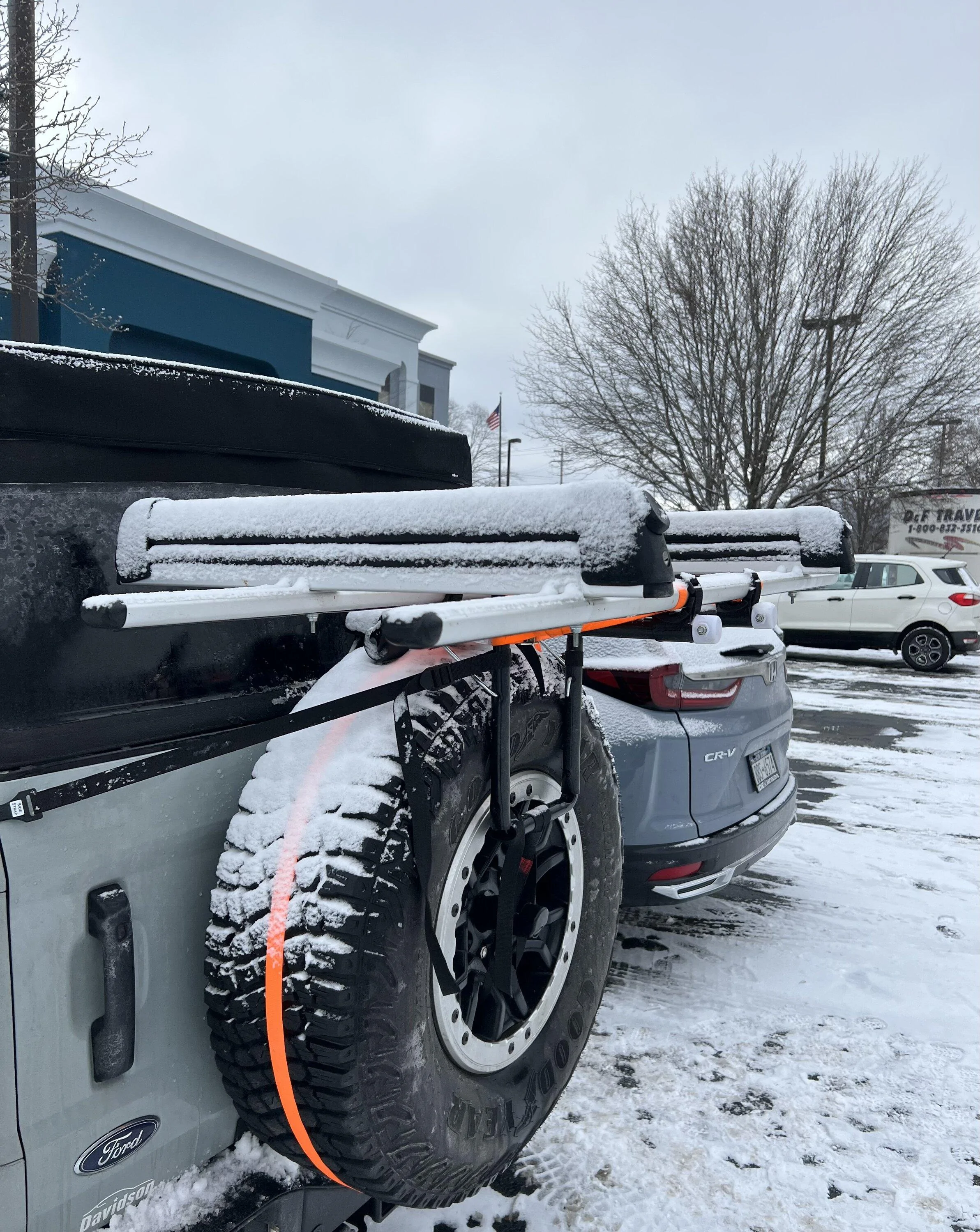Ford Bronco Solution for Bike/Ski rack for soft tops without a hitch A3BDEDF6-E998-4926-B905-E48032DB1B33