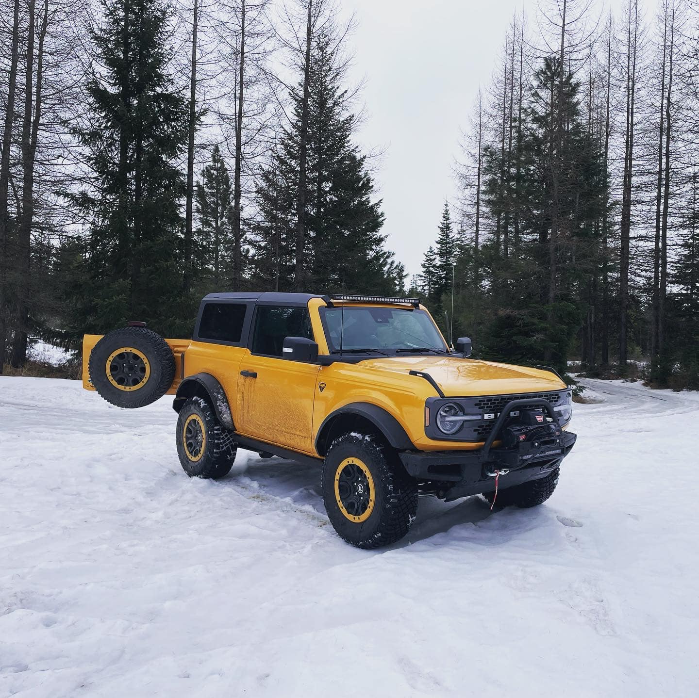Ford Bronco CYBER ORANGE Bronco Club SkyMoBronco