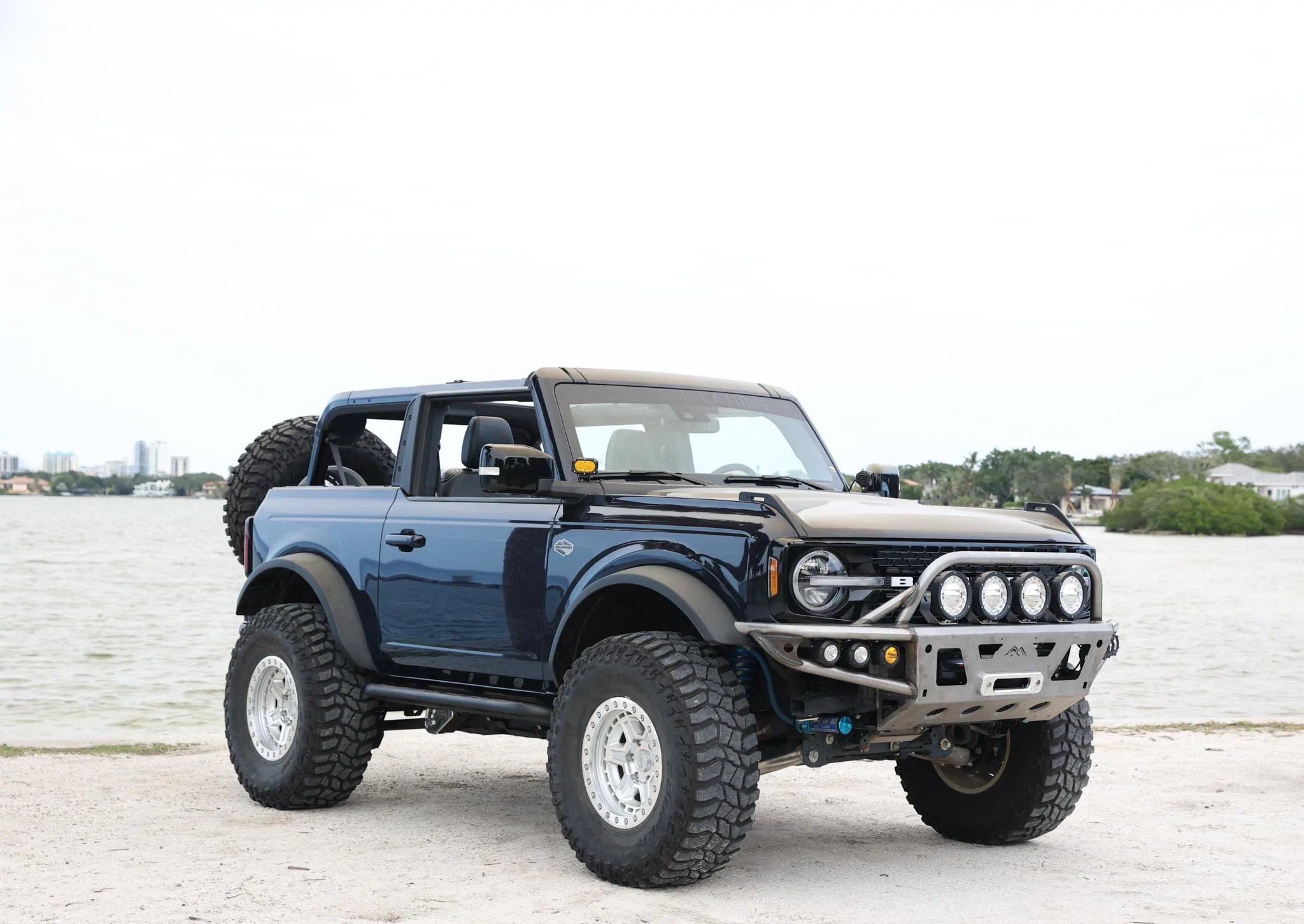 Ford Bronco SRQ Fabrications 2Dr AMB Wildtrak Bronco Build Beached Bronco 3