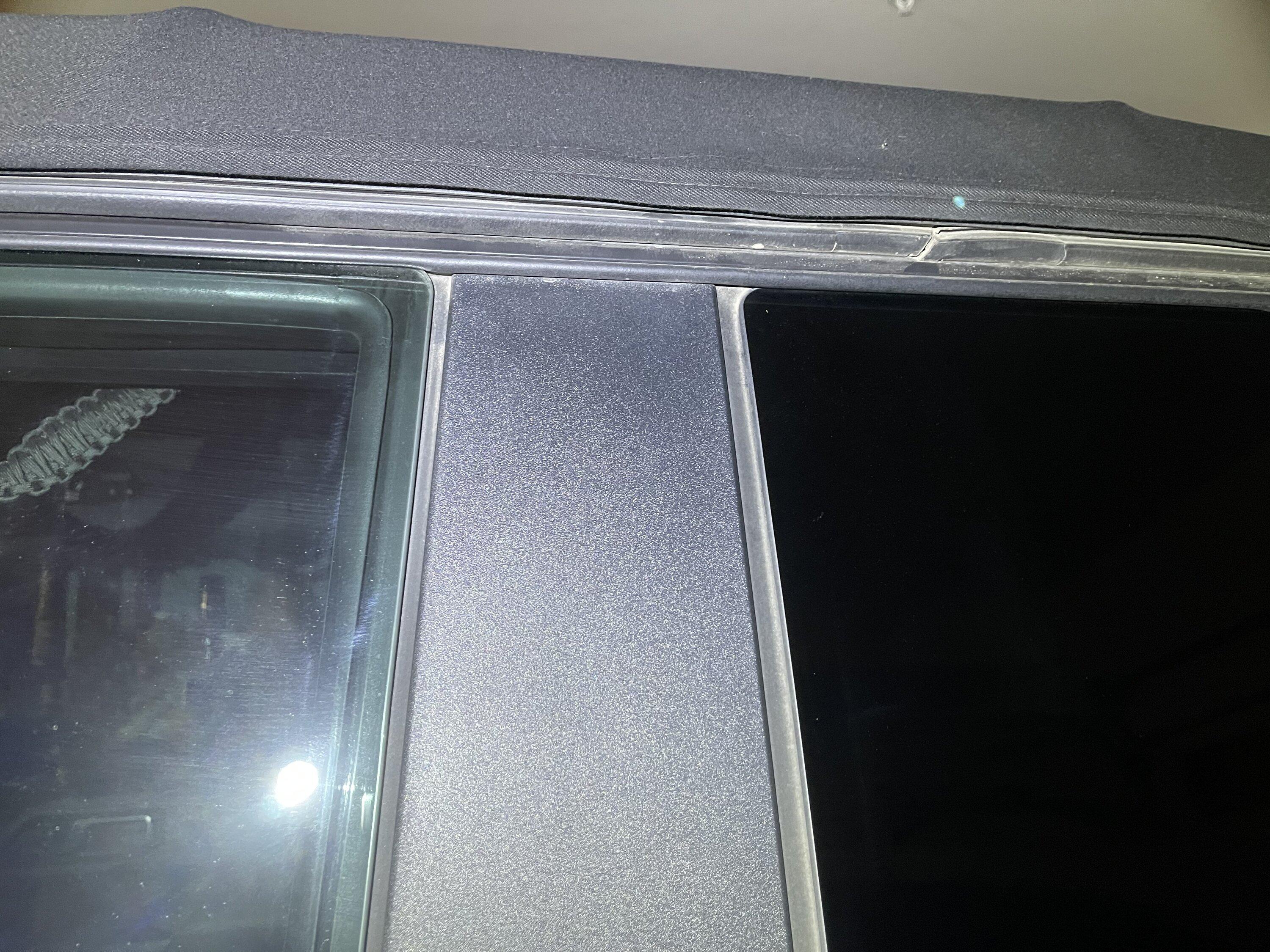 Ford Bronco found leak inside roof CD2FE9CD-76D0-4525-B698-2CC02D6BDE13