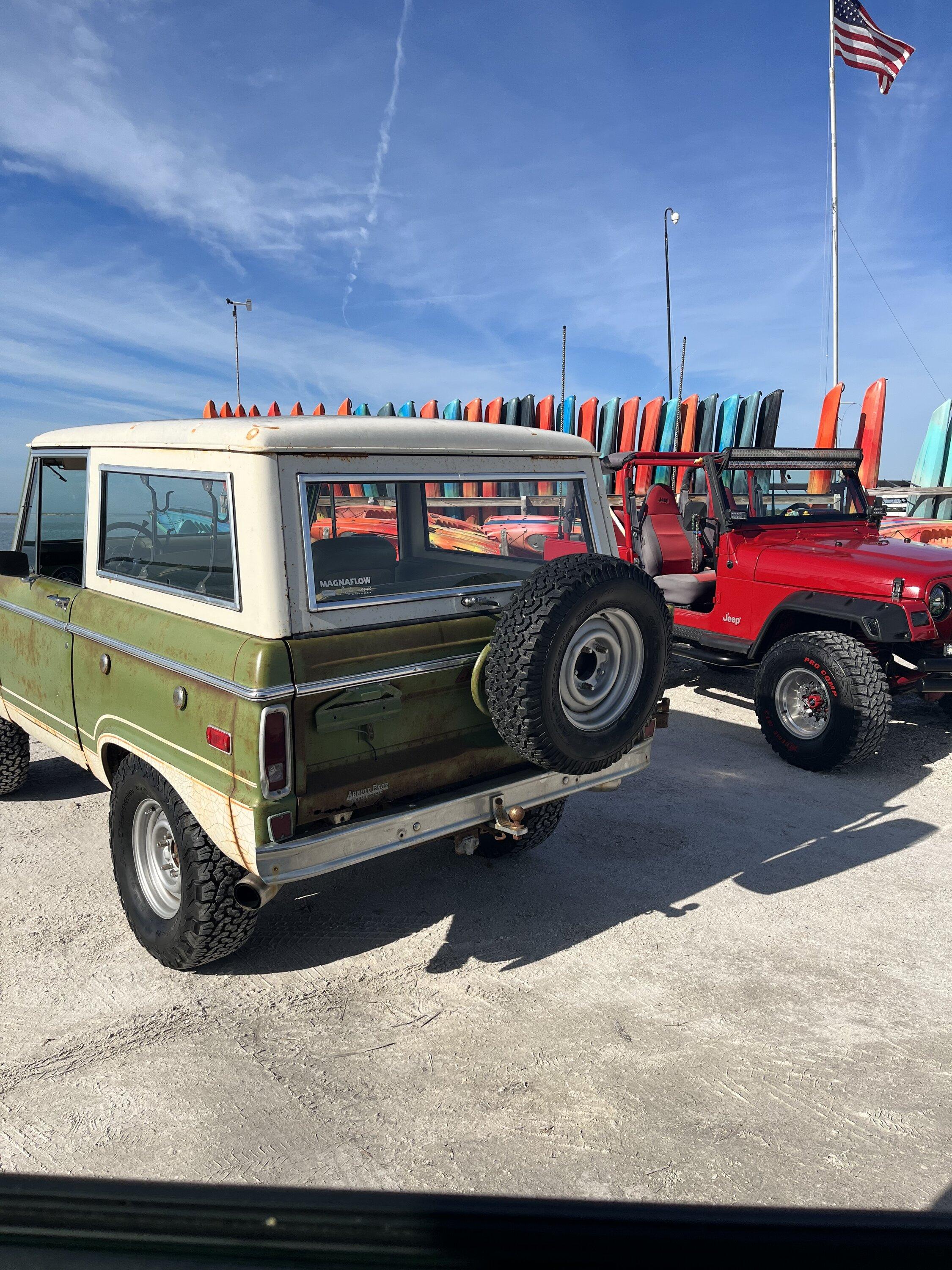 Ford Bronco Bronco at beach 6E866101-7CD7-4284-83EE-EE71F12AE0C5
