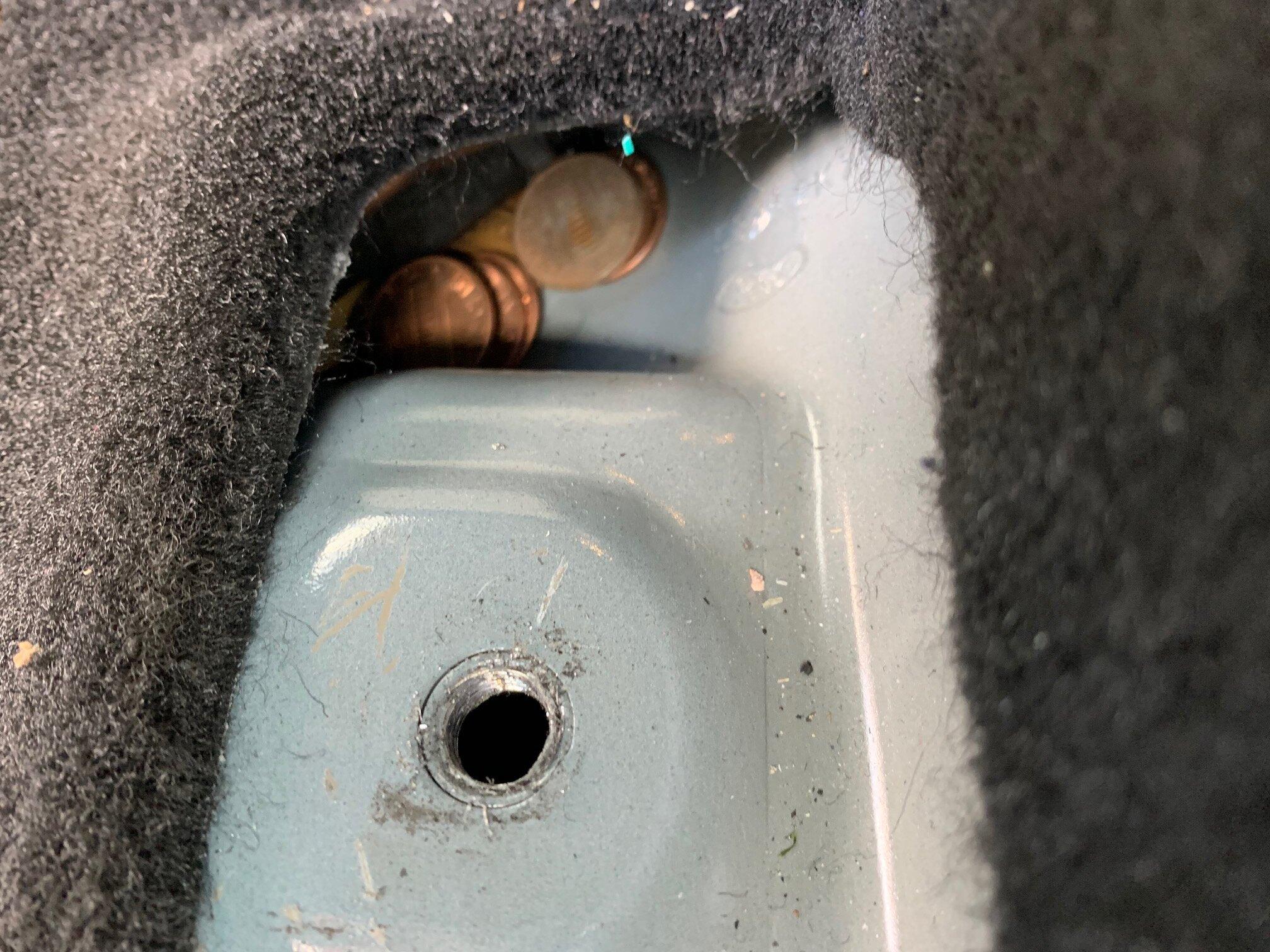 Ford Bronco Driver Seat Removal? Seat Removed