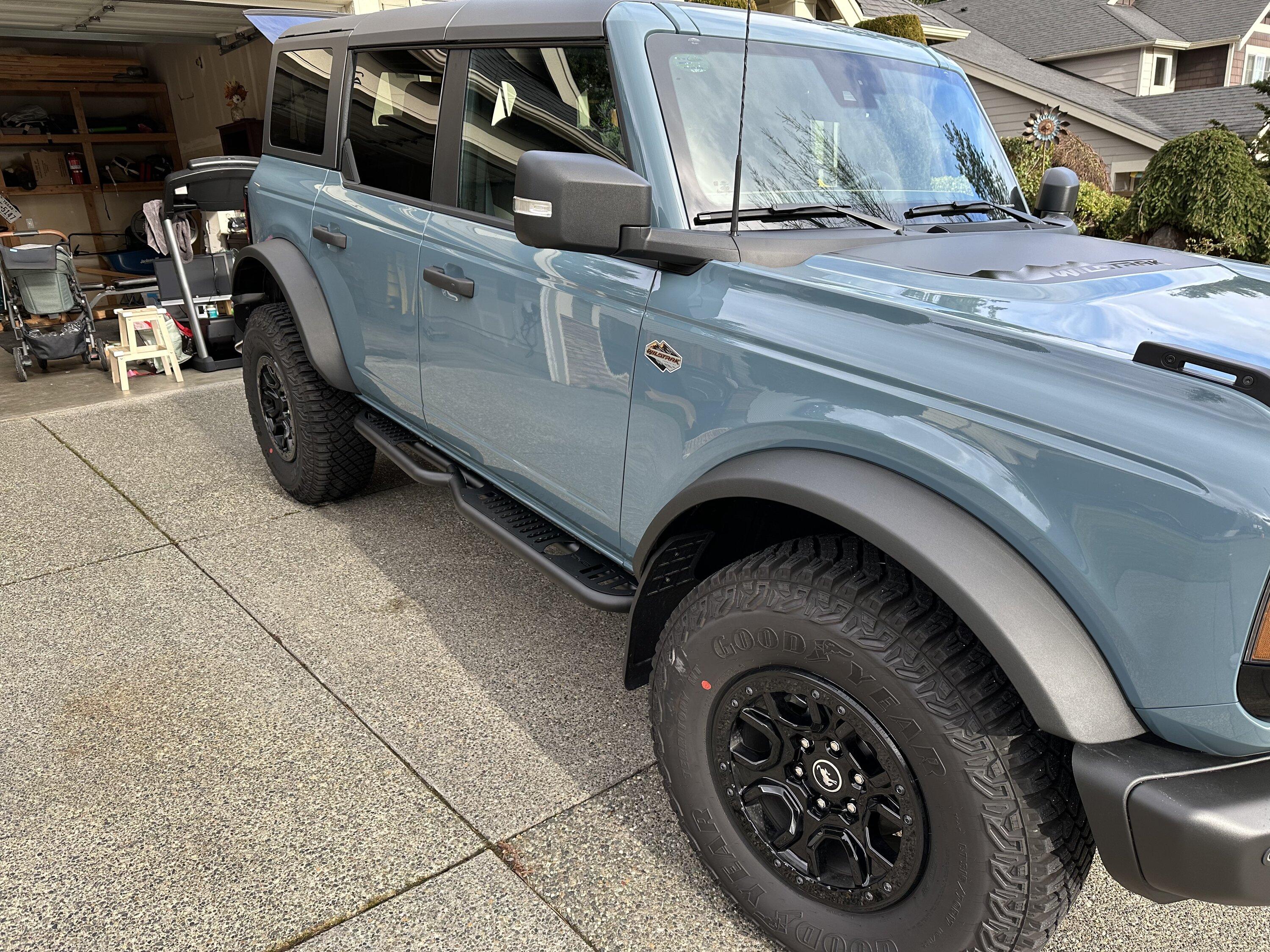 Ford Bronco Another thread about mud flaps. 54F08916-0148-469C-AE93-0400014E4FC7