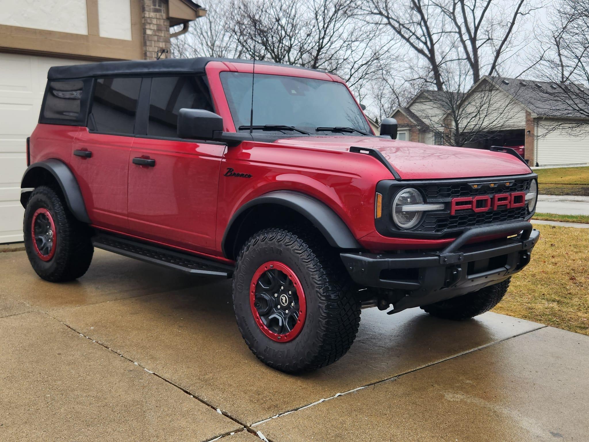 Ford Bronco Custom Beauty Rings - MRT Appearance Modification Services 323463574_575122850748957_458967716548043579_n