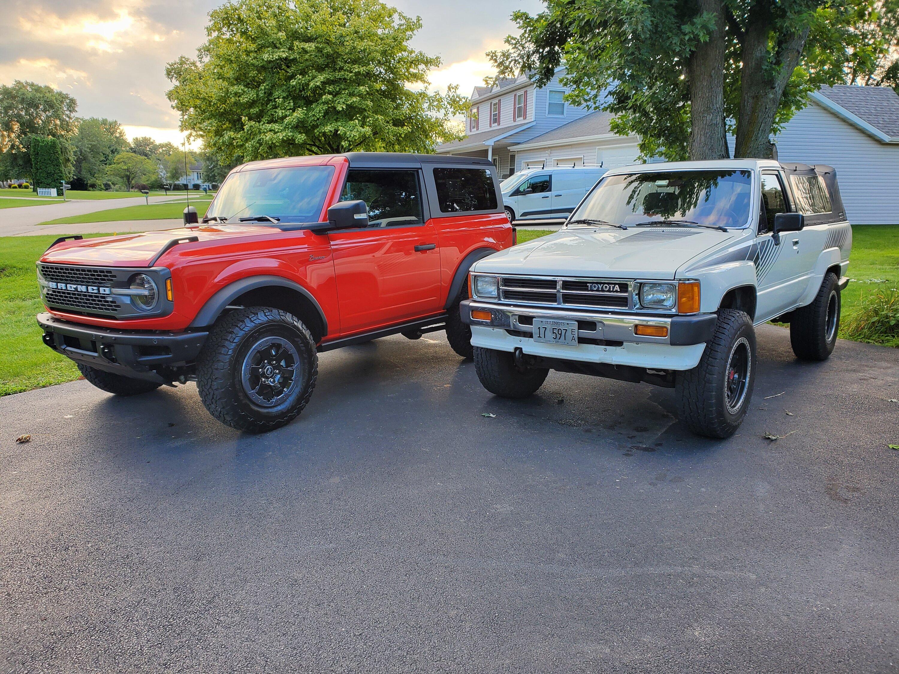 Ford Bronco Anyone else considering trading for the next-gen 4Runner? 20220821_182846