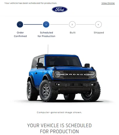 Ford Bronco 900 Days Today 1674178864914
