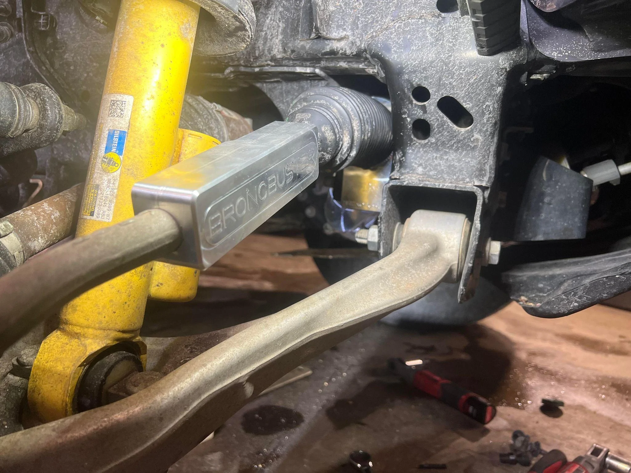 Ford Bronco Tie Rod Braces by Broncbuster - feedback / reviews? Broncbuster pax