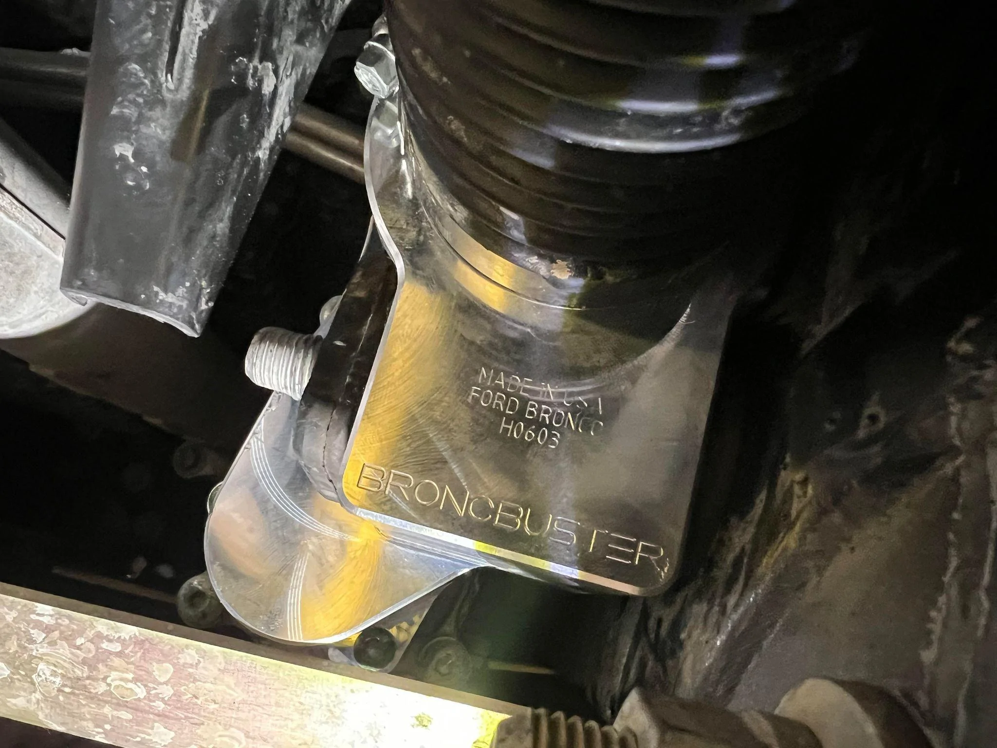 Ford Bronco Tie Rod Braces by Broncbuster - feedback / reviews? bronchousing 2