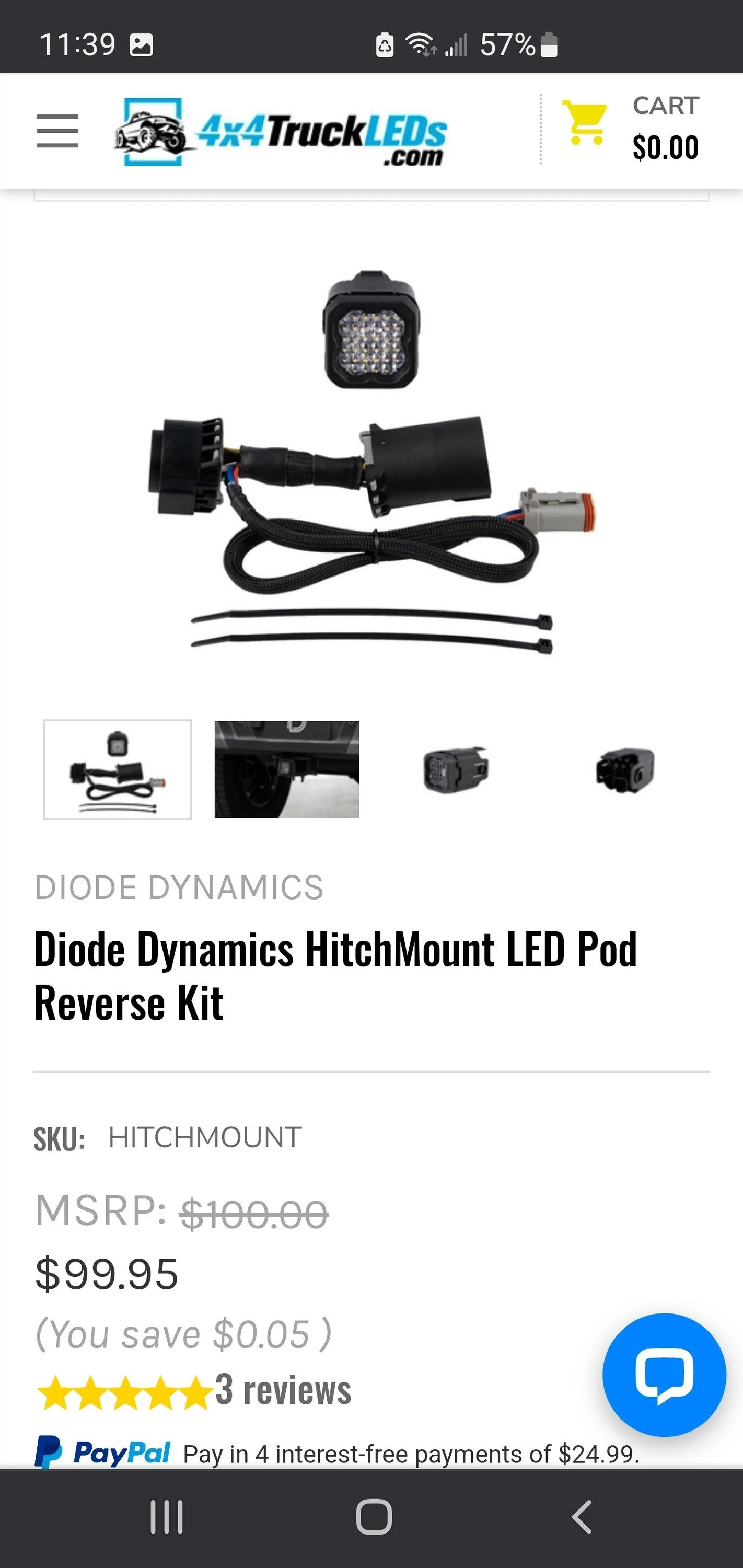 Ford Bronco Dual LED Light Reverse Kit w/Diode Dynamics Lights | TRAILER CONNECTION Screenshot_20230120-113921_Chrom