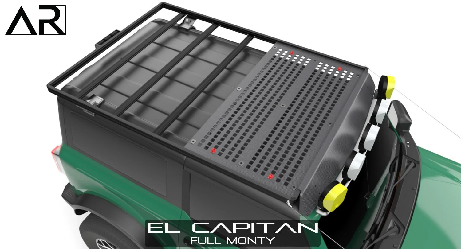 Ford Bronco AR | Roof Rack Project ElCapitan_Full_Monty_2