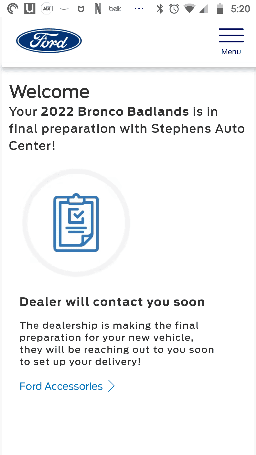 Ford Bronco The Plan & Offer - Stephens Auto Center's Mid Atlantic Bronco Connection Screenshot_20230121-172042