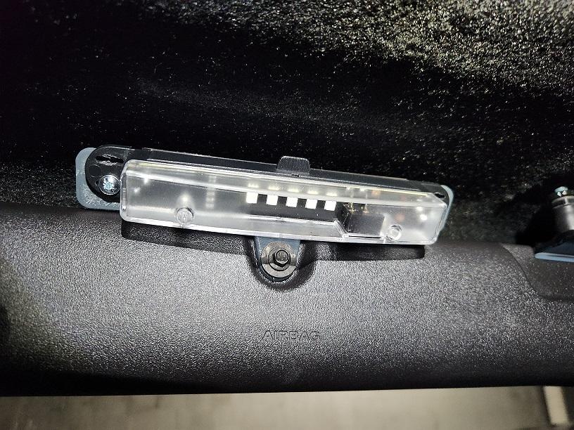 Ford Bronco Interior Lights - Easy Solution 3D Printed Bracket Bronco light  (2)