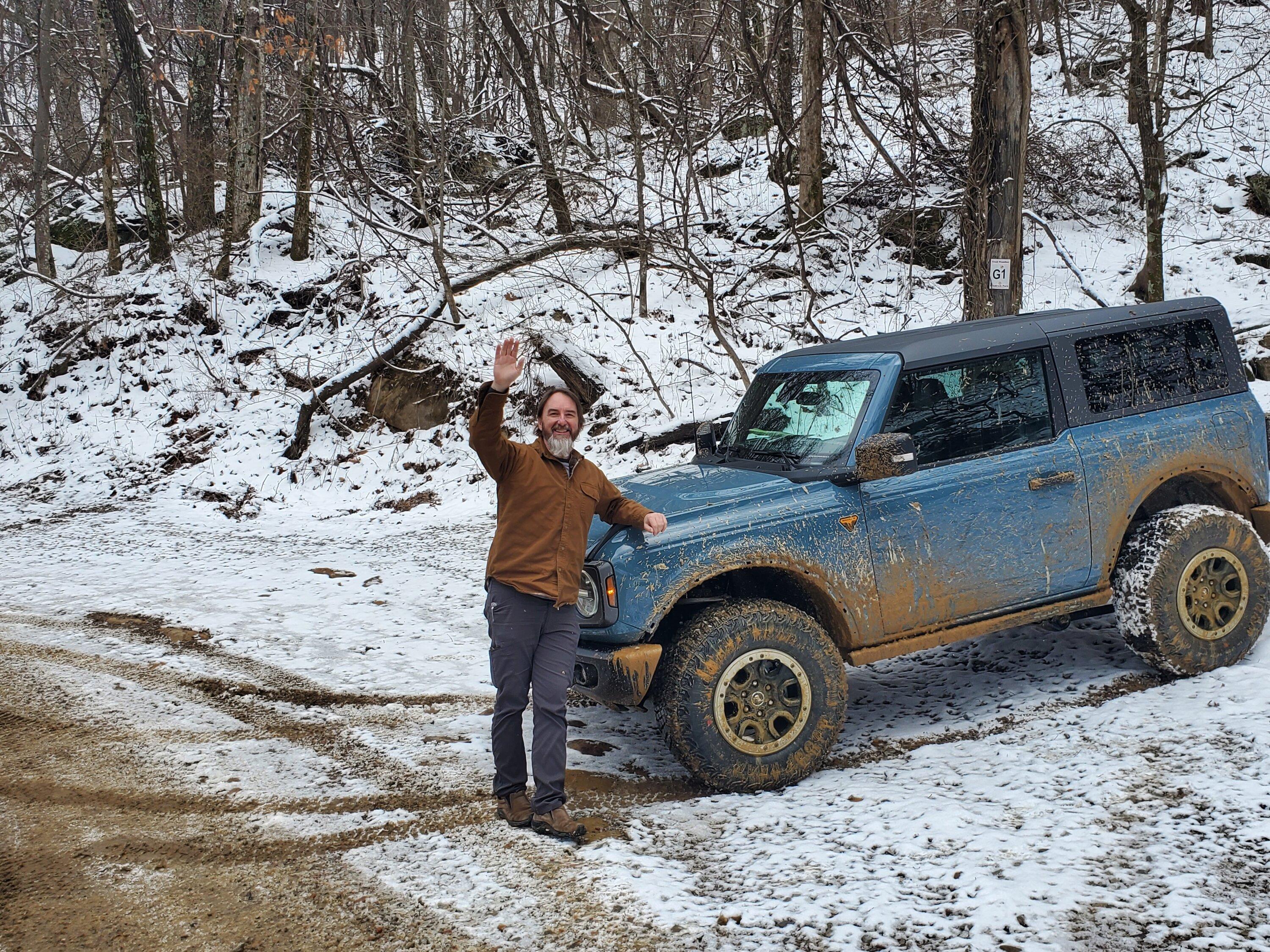 Ford Bronco Vegvisir Badlands Windrock Park pictures 20230114_104942