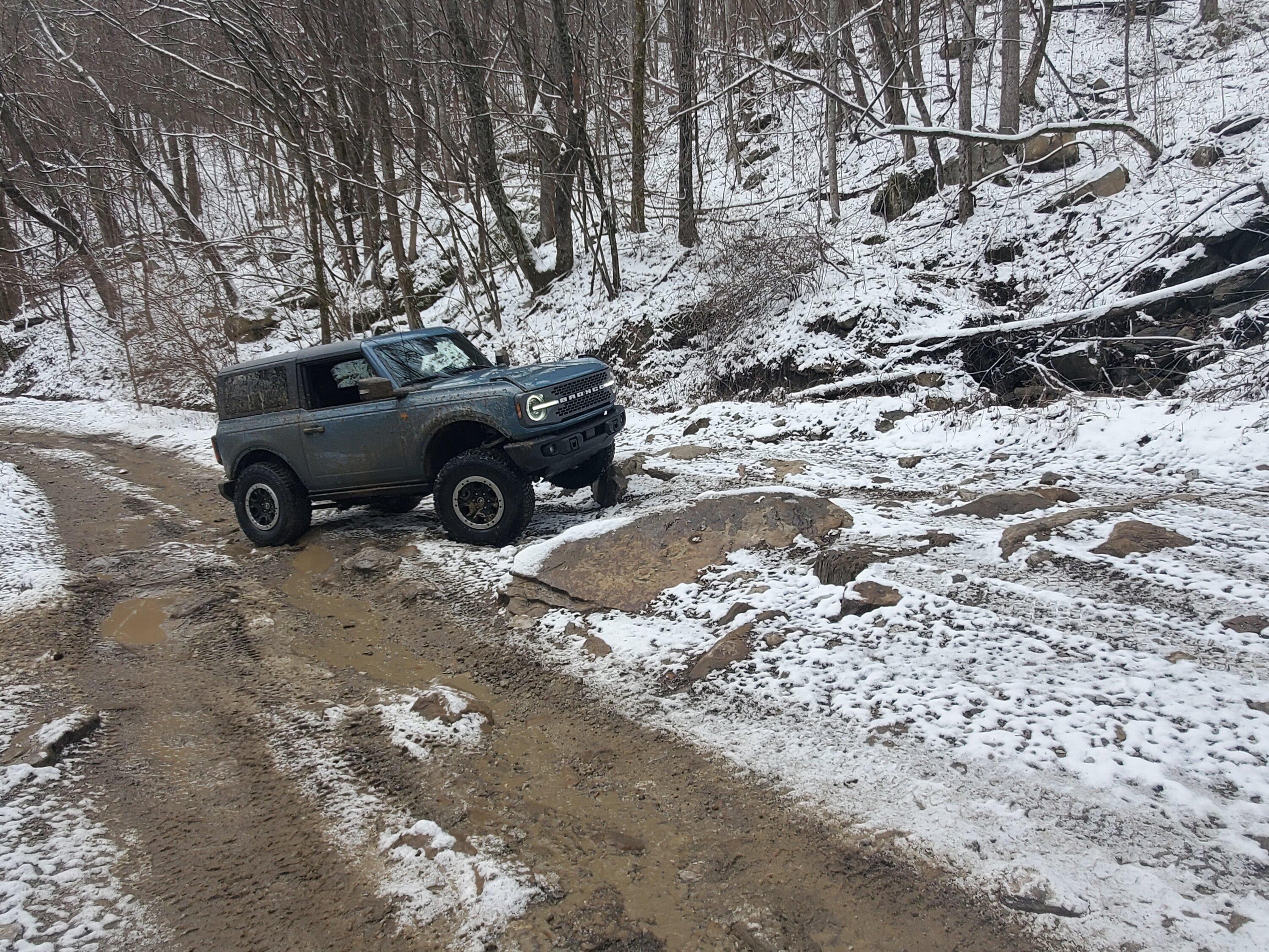Ford Bronco Vegvisir Badlands Windrock Park pictures 20230114_113738