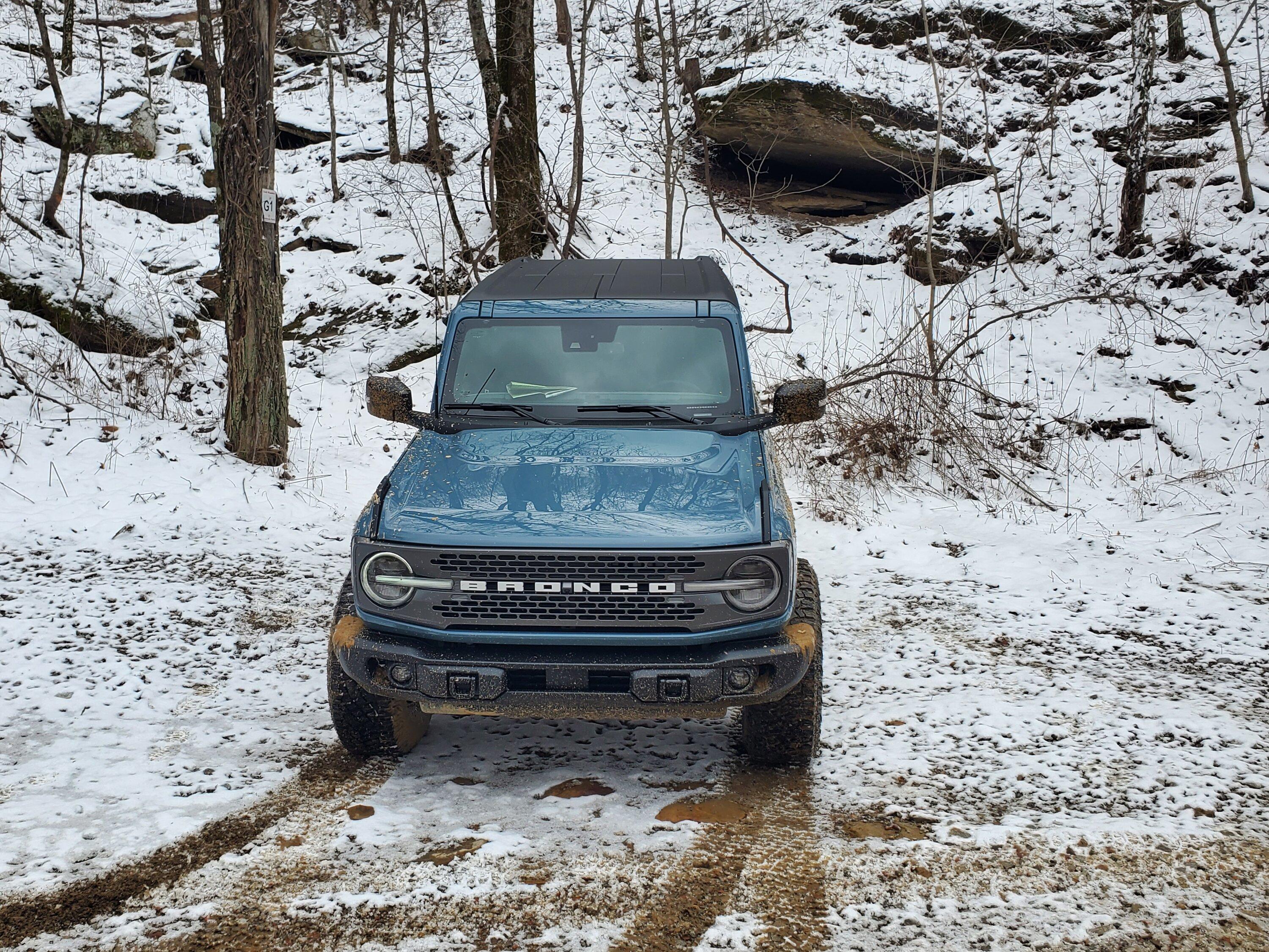 Ford Bronco Vegvisir Badlands Windrock Park pictures 20230114_104922