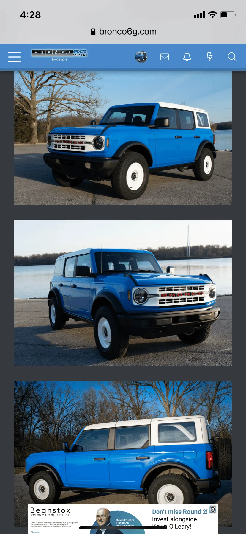 Ford Bronco My 2 Door Race Red Bronco Heritage Build 7B3E7C12-30F9-493D-B589-7AC90AB13232