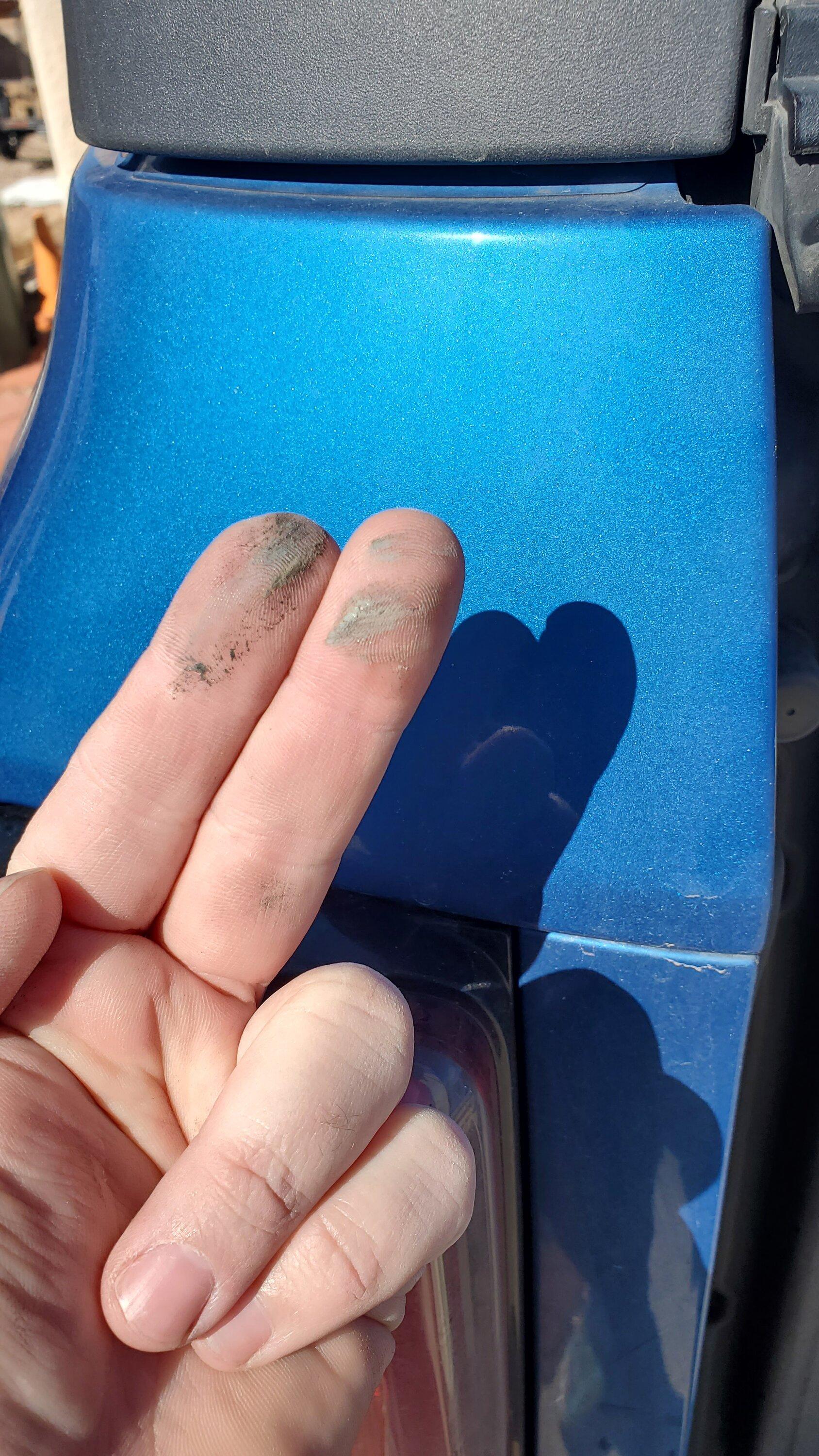 Ford Bronco Paint deterioration 20230122_112231