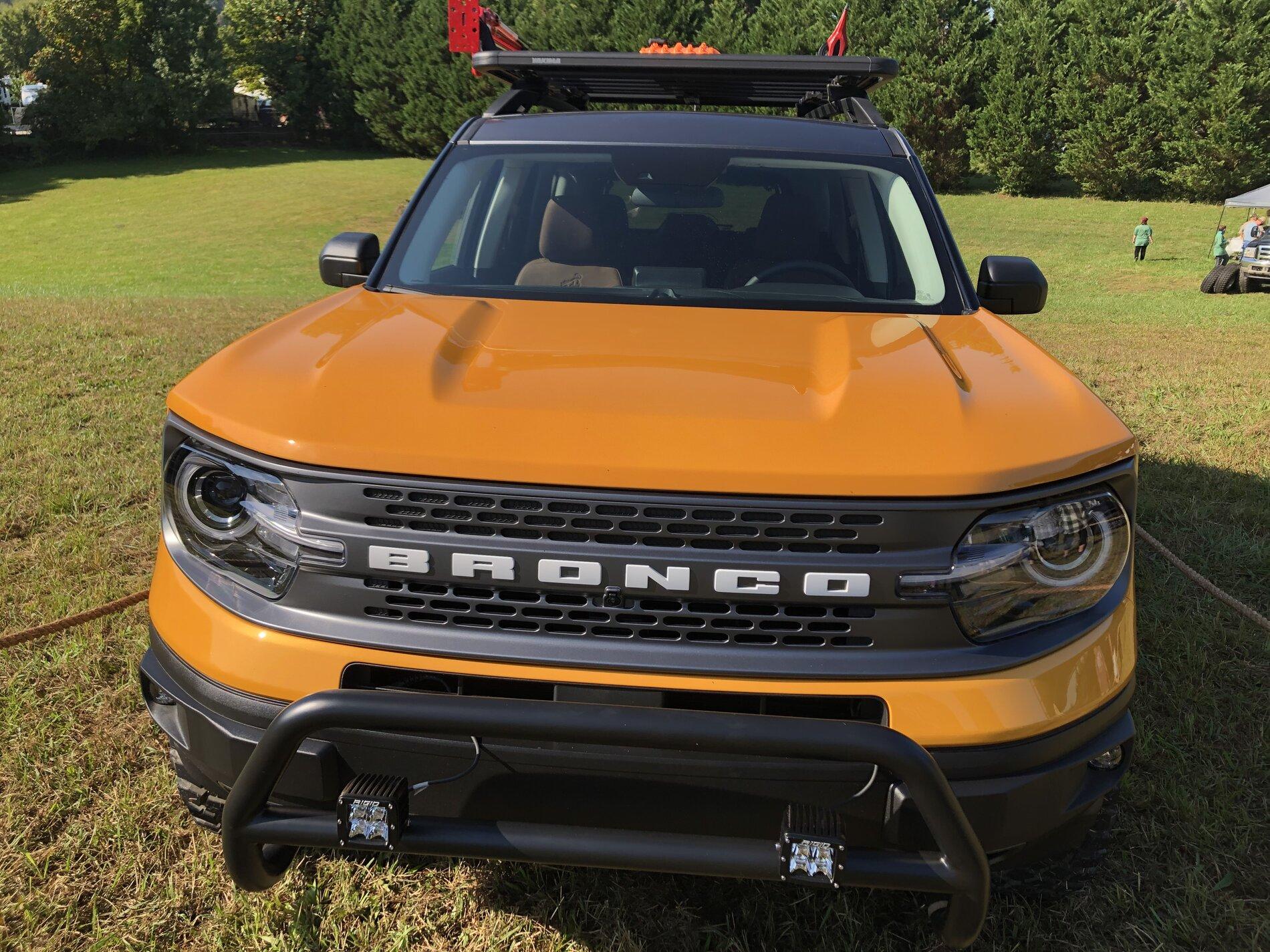 Ford Bronco SuperCel East - More Jerry Cans Color Paint Samples 9675C23D-81A1-4236-A35E-65D9498F1331