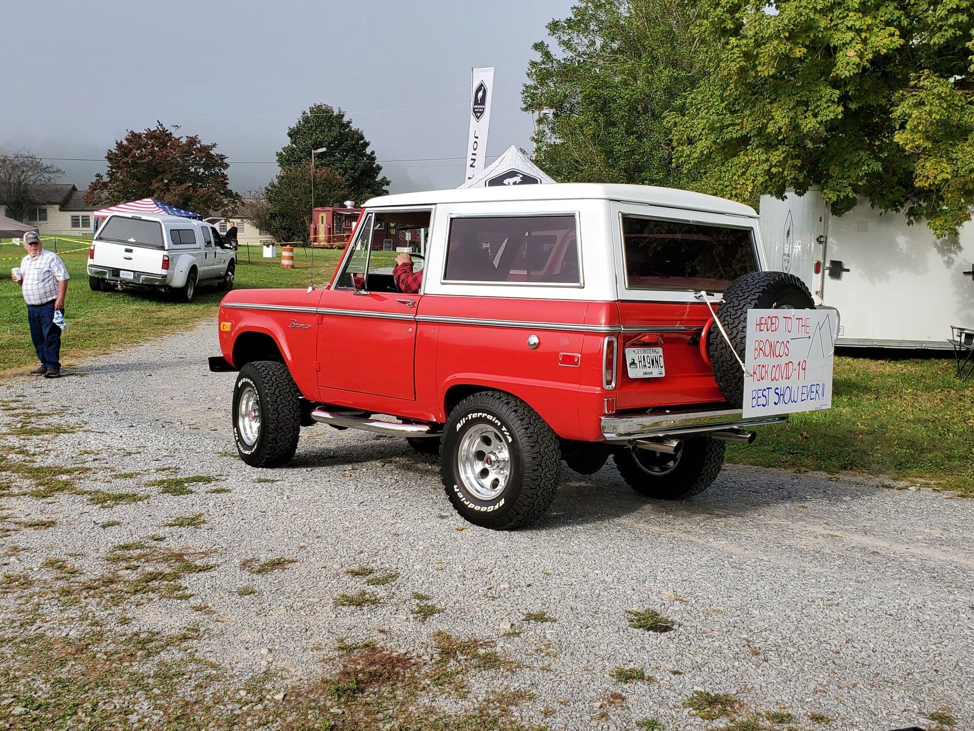 Ford Bronco The Classics On Display at SuperCel East 20201007_100854