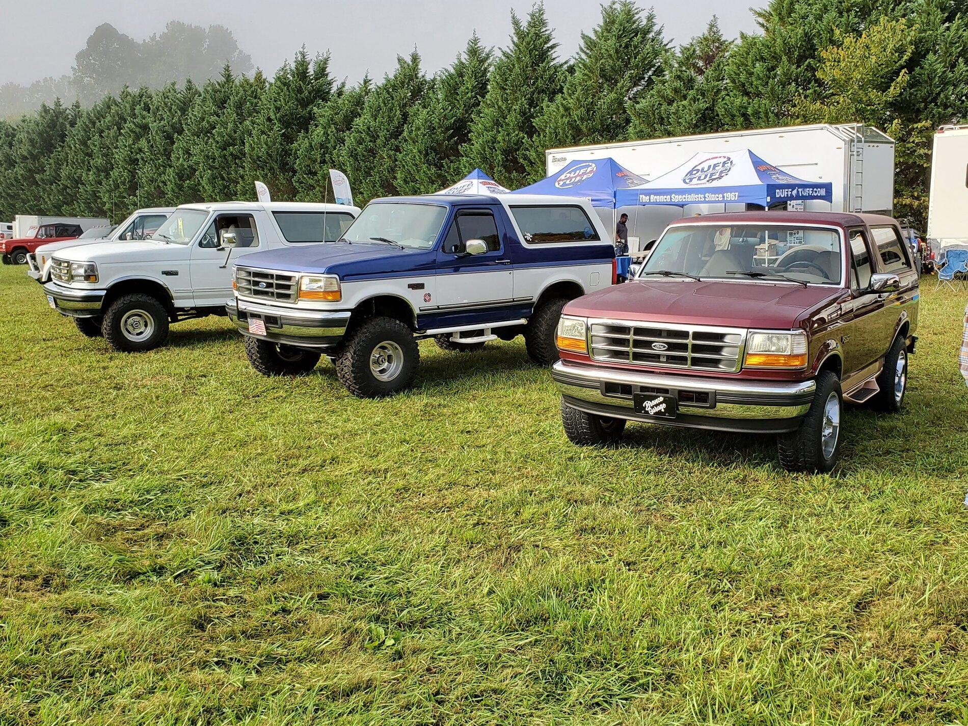 Ford Bronco The Classics On Display at SuperCel East 20201007_101159