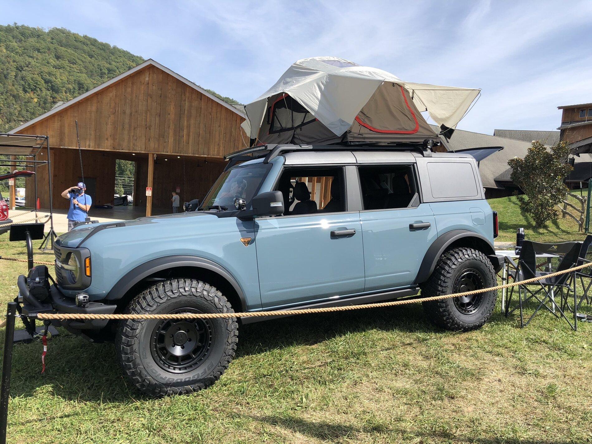 Ford Bronco First new Broncos spotted at Super Celebration East 66788C93-870D-4B35-8535-310FD0AA27D3