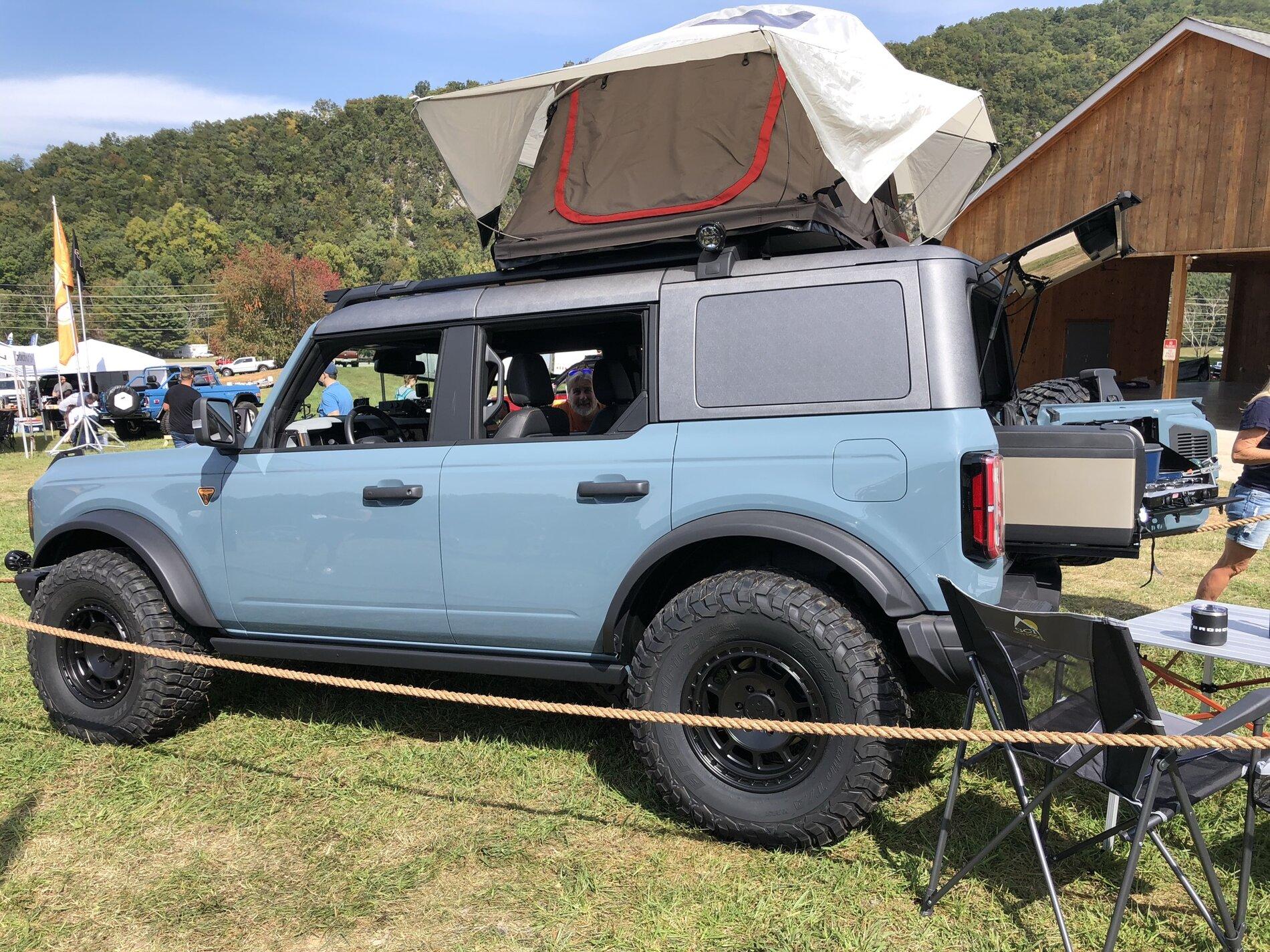 Ford Bronco First new Broncos spotted at Super Celebration East 965163B0-ADEF-4E52-80D0-790C13550827
